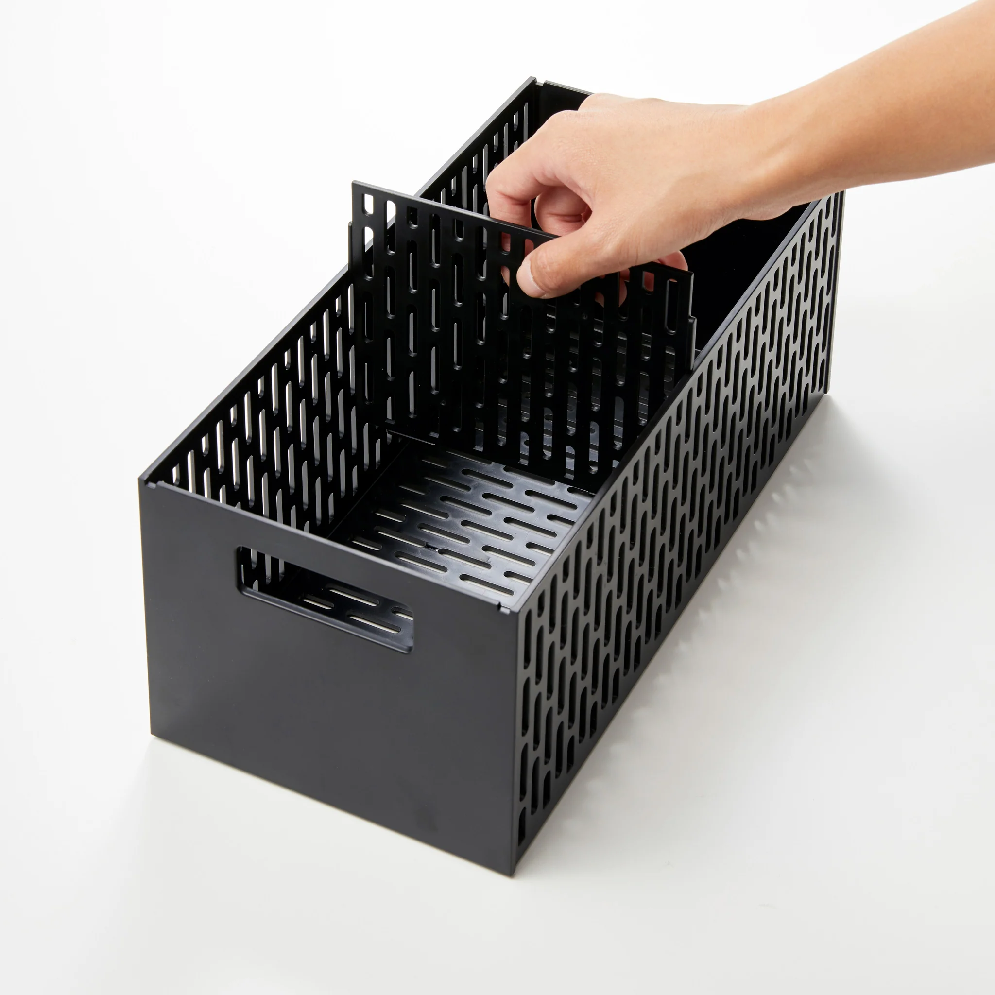 3-Tiered Storage Basket Stand with Casters - Image 26