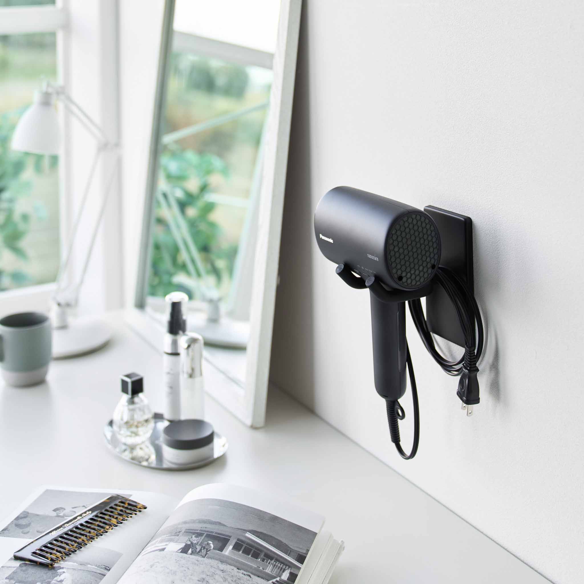 Adjustable Wall-Mounted Hair Dryer Holder - Image 20
