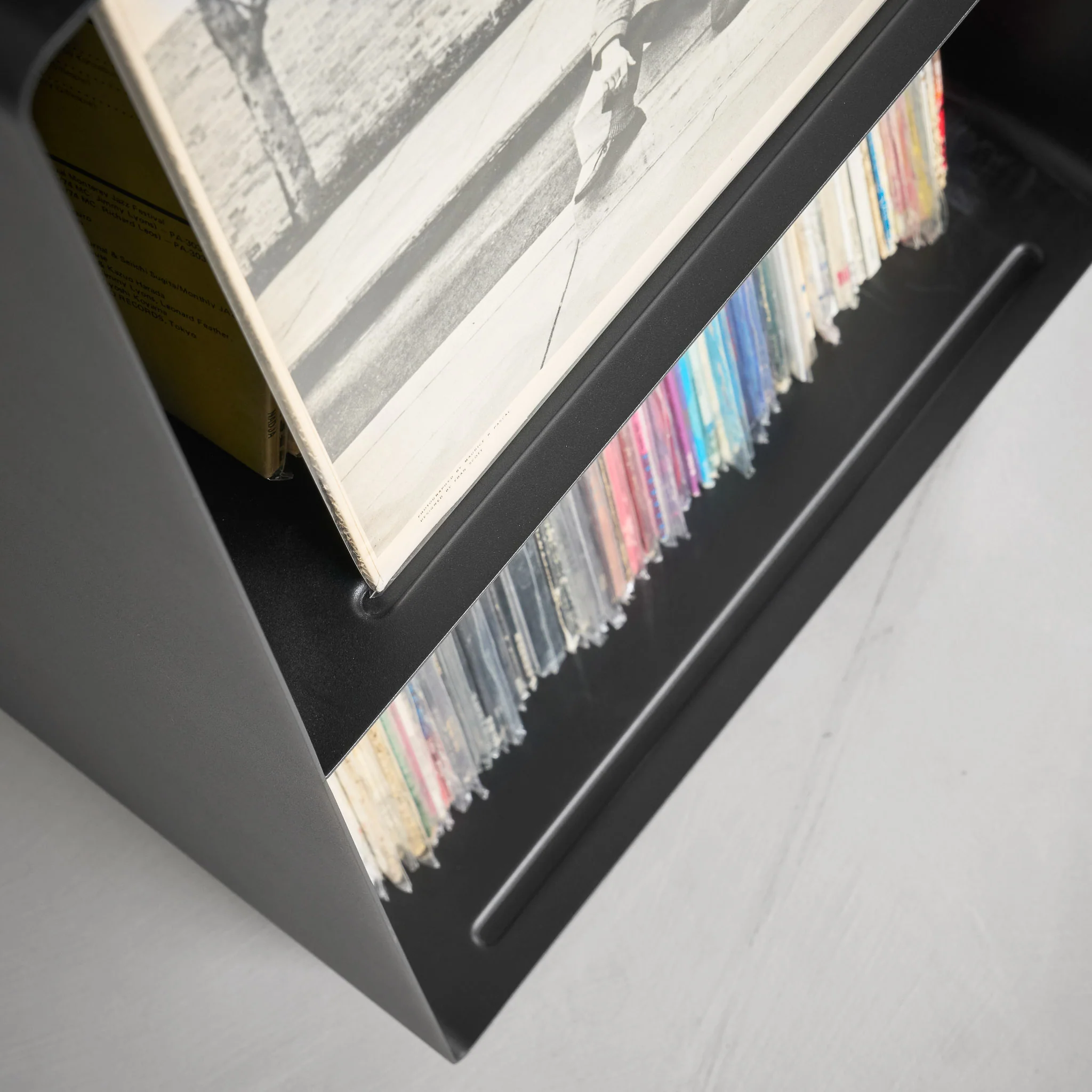 2-Tiered Record Rack with Casters - Image 12