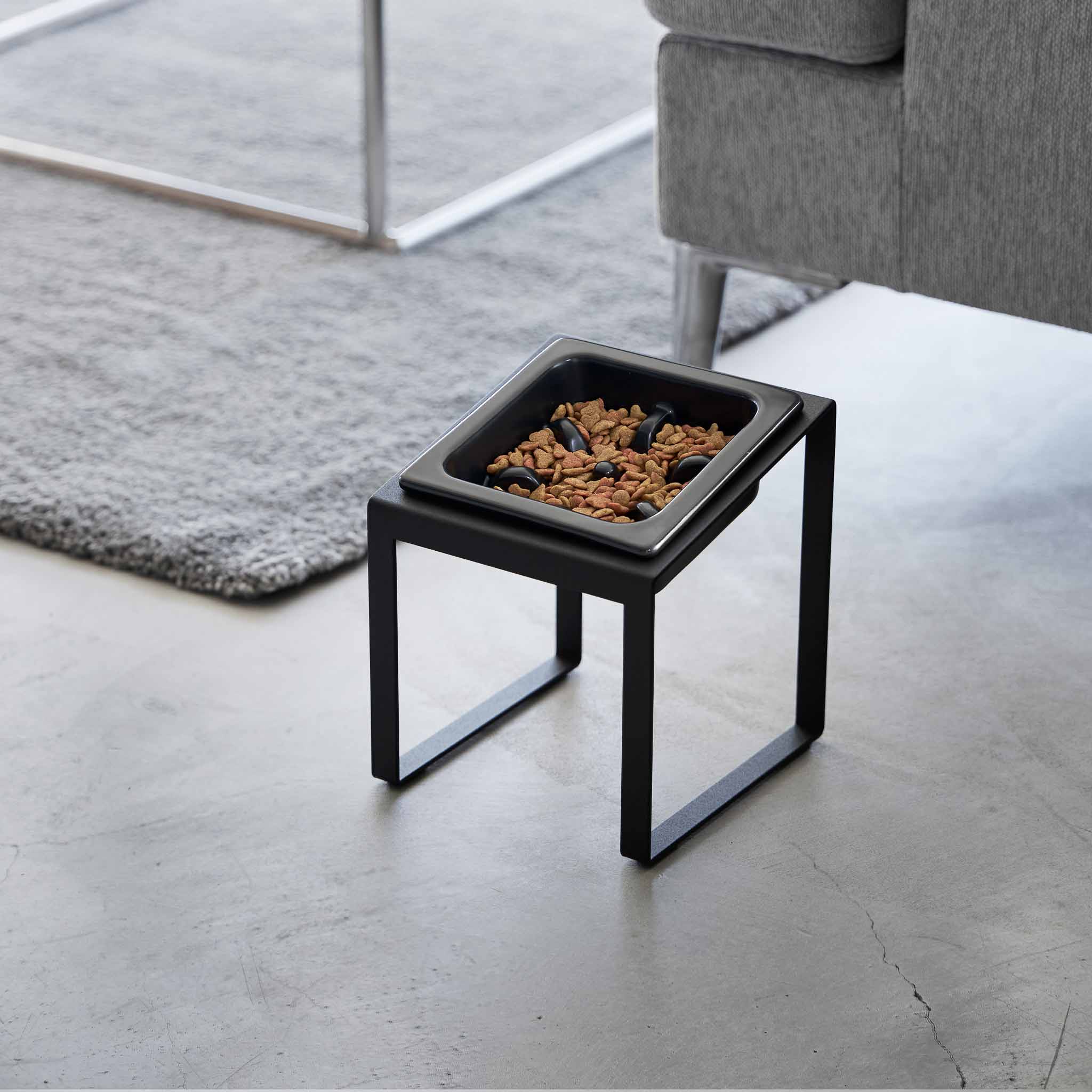 Angled Slow Feeder Pet Food Bowl Stand - Image 11