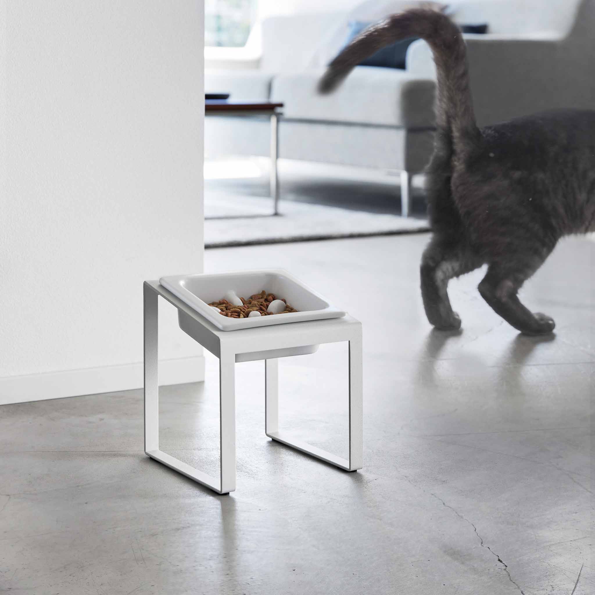 Angled Slow Feeder Pet Food Bowl Stand - Image 2