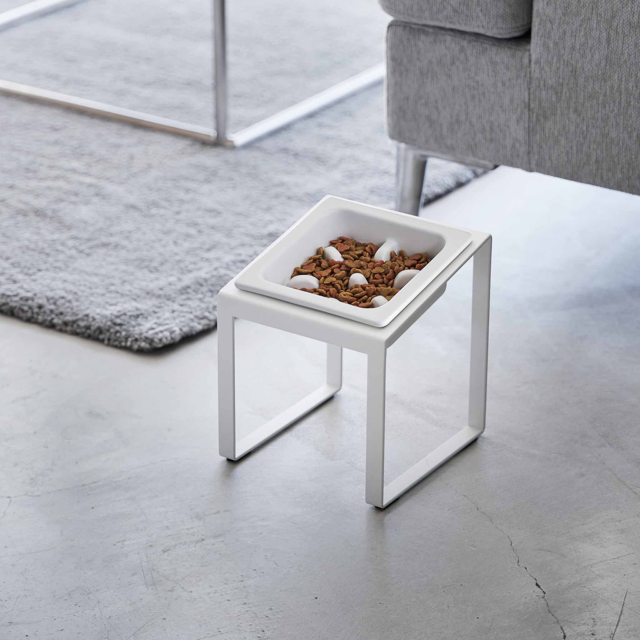 Angled Slow Feeder Pet Food Bowl Stand - Image 4
