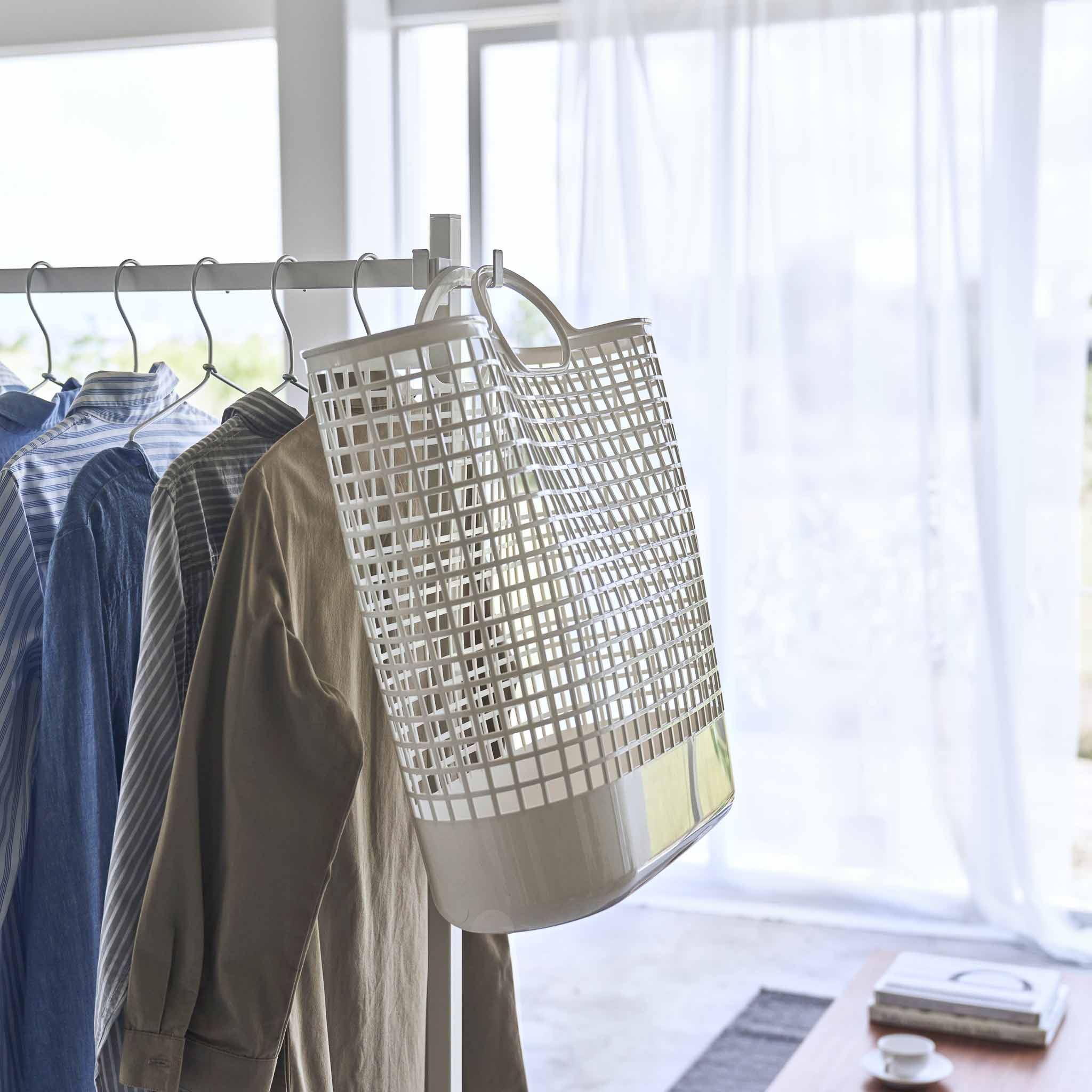 Foldable Double-Bar Indoor Drying Rack - Image 11