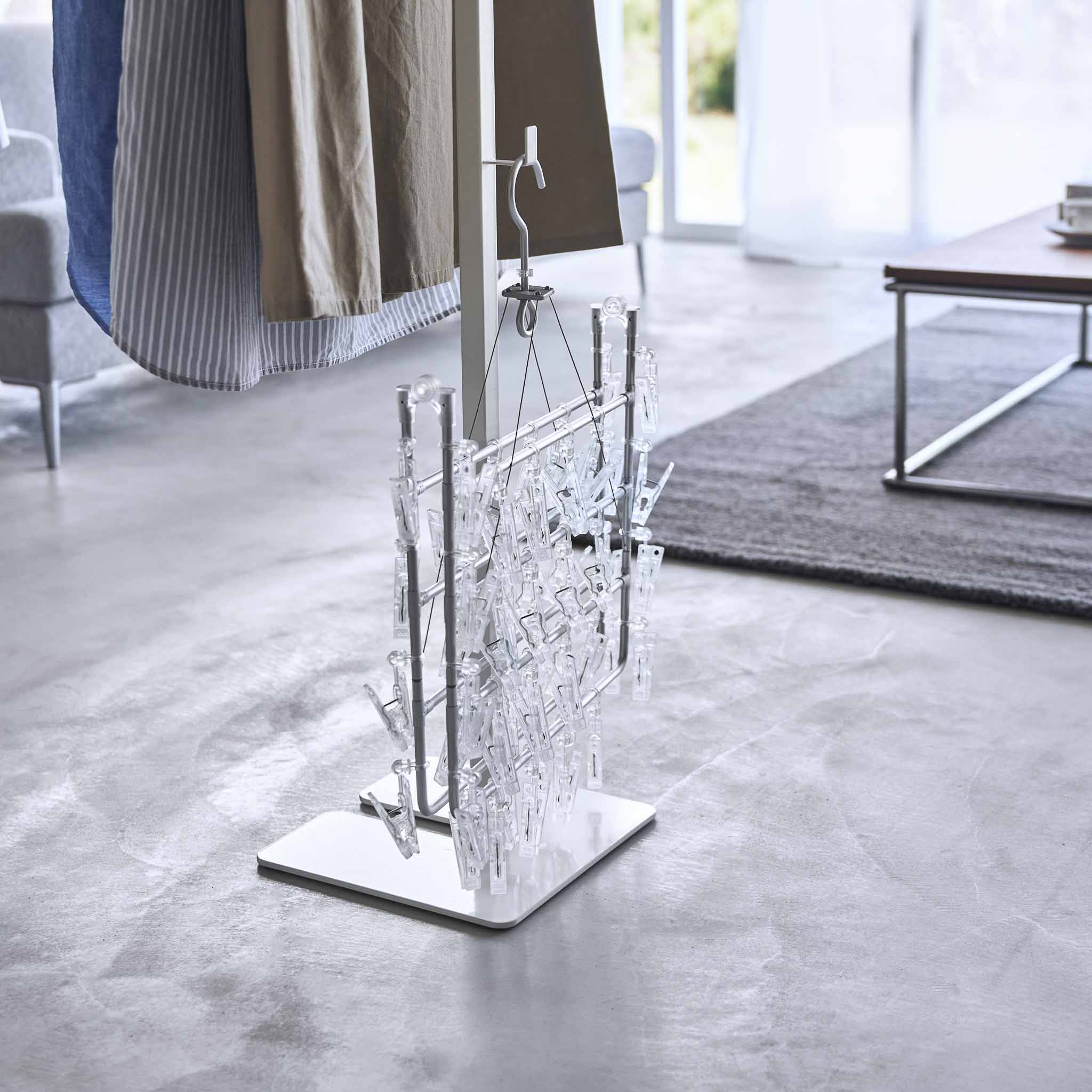 Foldable Double-Bar Indoor Drying Rack - Image 13