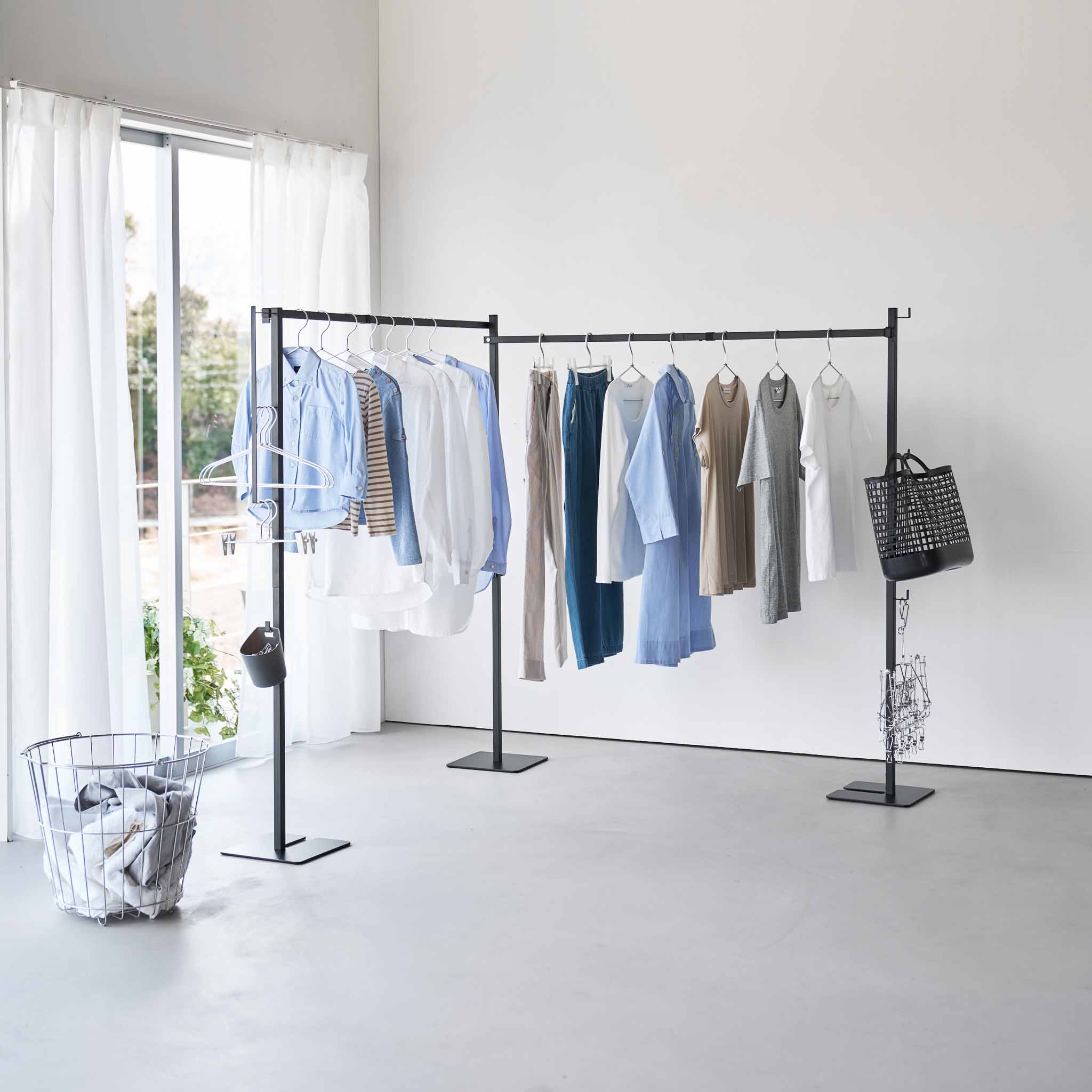 Foldable Double-Bar Indoor Drying Rack - Image 17