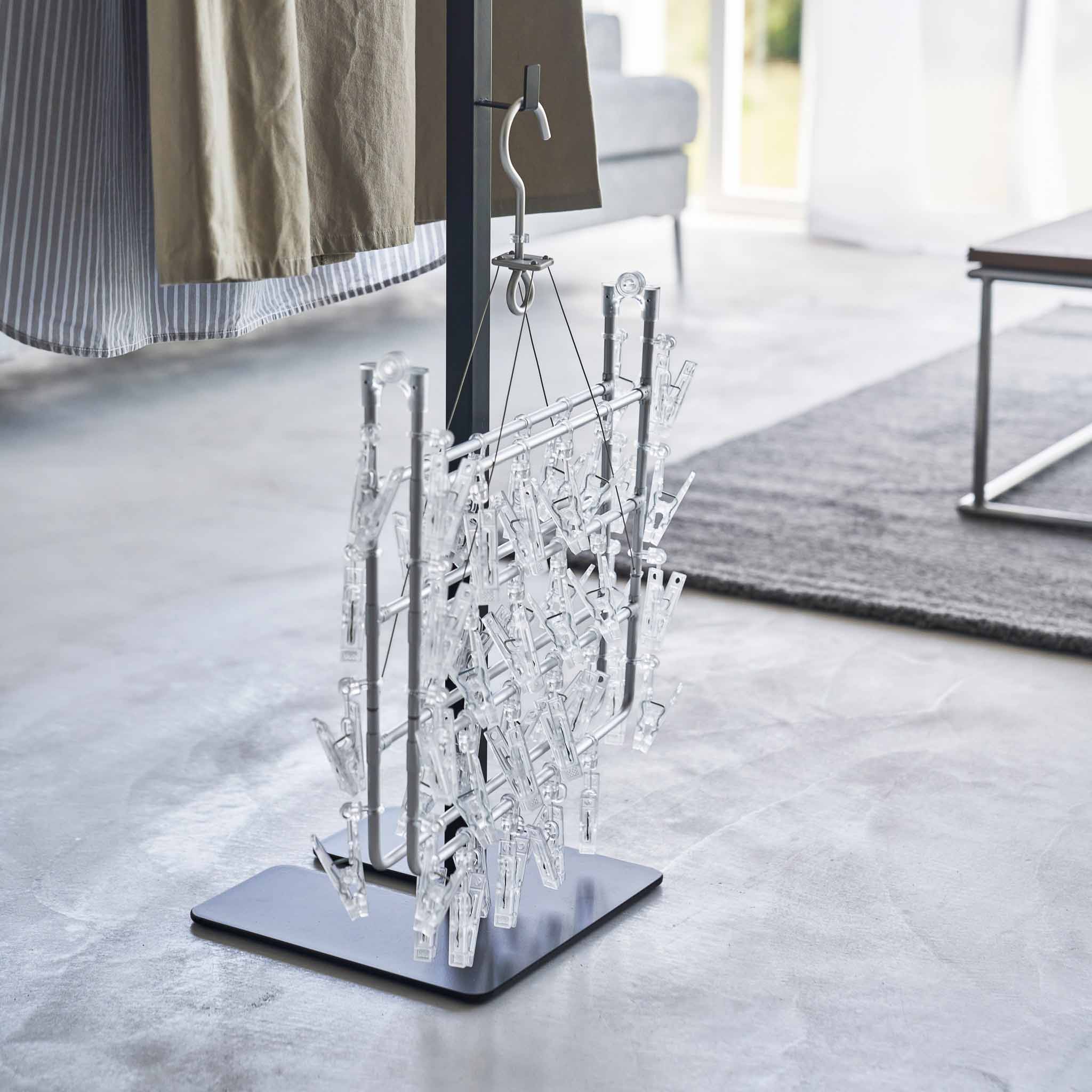 Foldable Double-Bar Indoor Drying Rack - Image 26