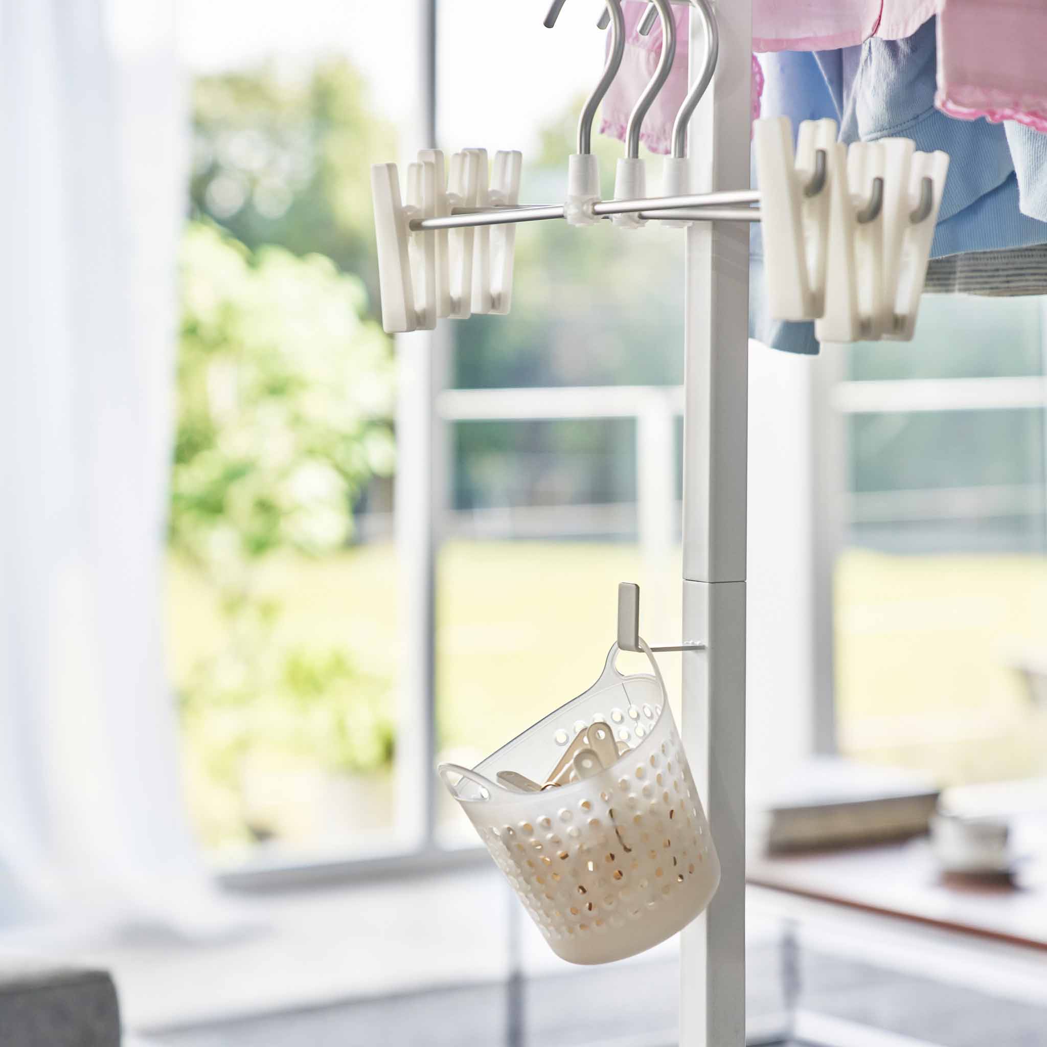 Foldable Double-Bar Indoor Drying Rack - Image 8
