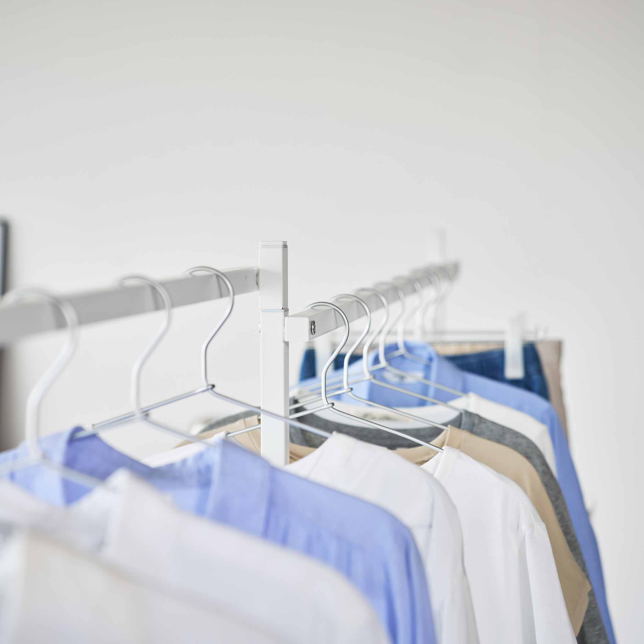 Foldable Double-Bar Indoor Drying Rack - Image 9