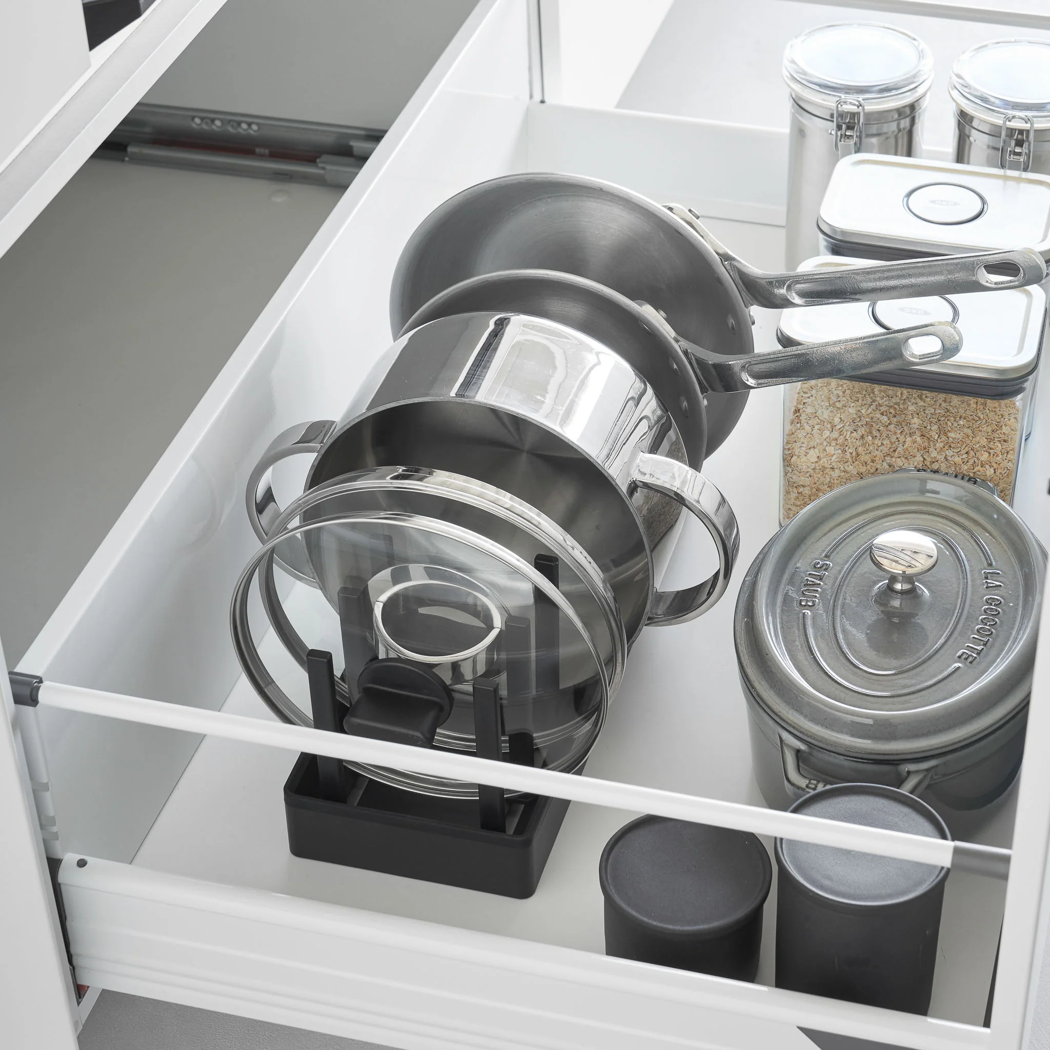 Adjustable Pot Lid & Pan Organizer - Image 13