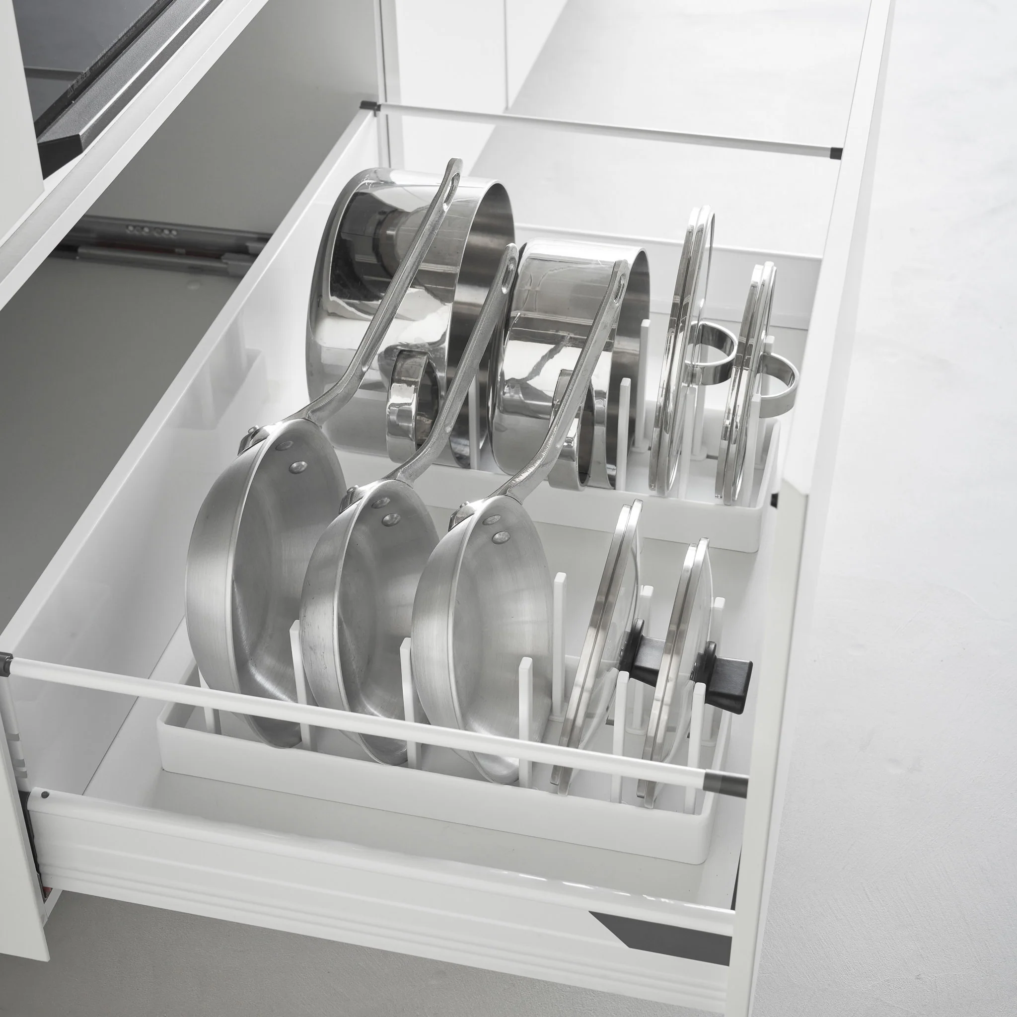 Adjustable Pot Lid & Pan Organizer - Image 5