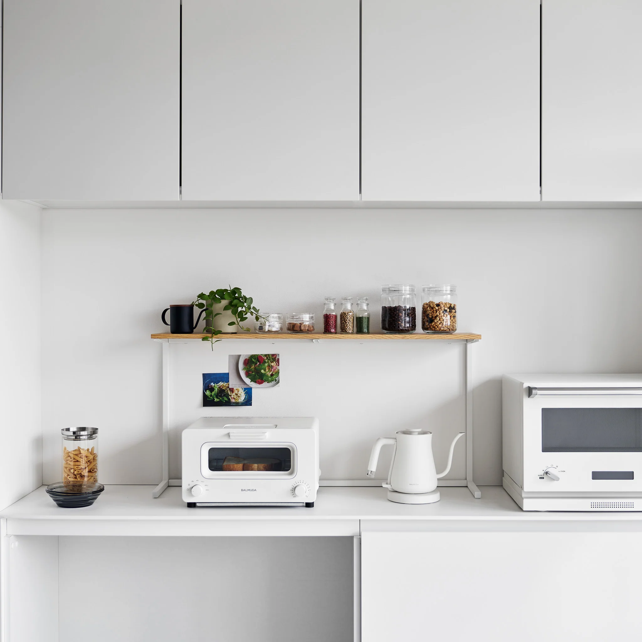 Wood-Top Kitchen Shelf - Image 3