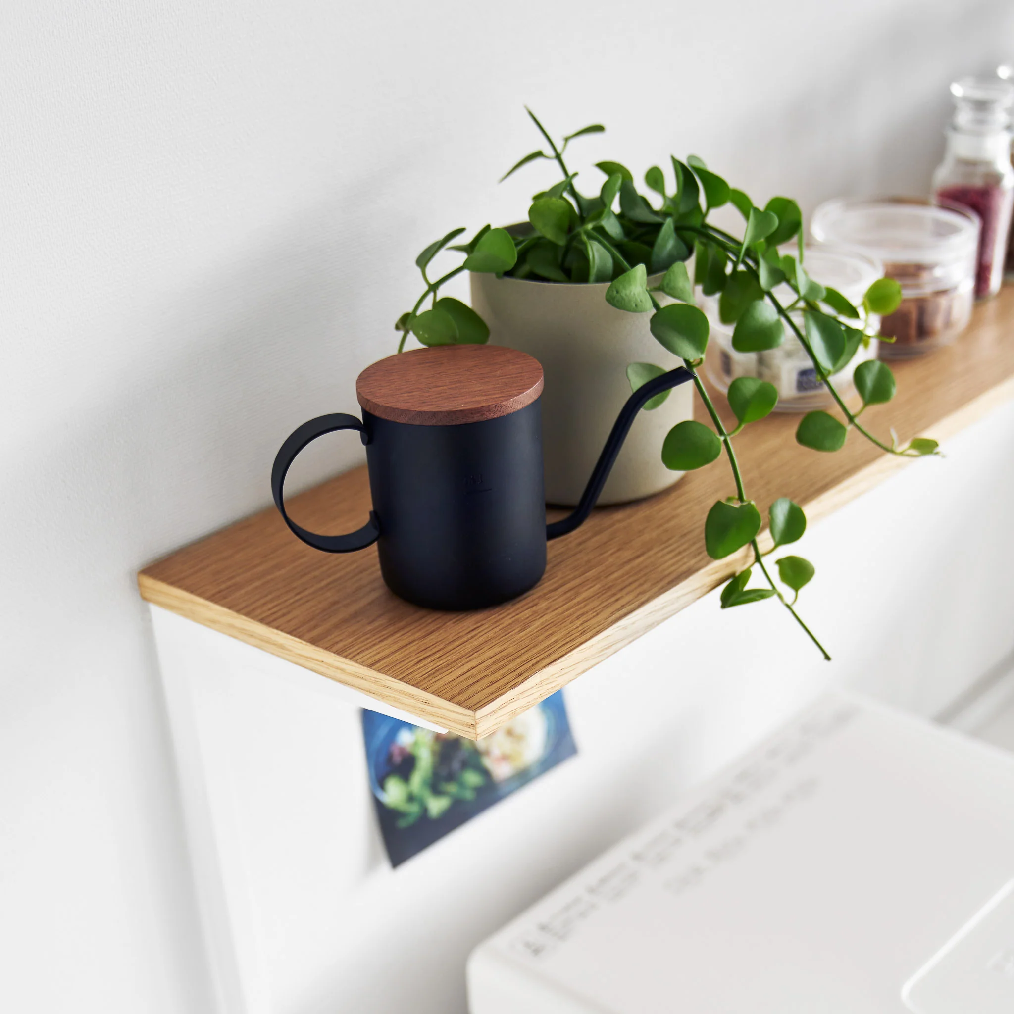 Wood-Top Kitchen Shelf - Image 5