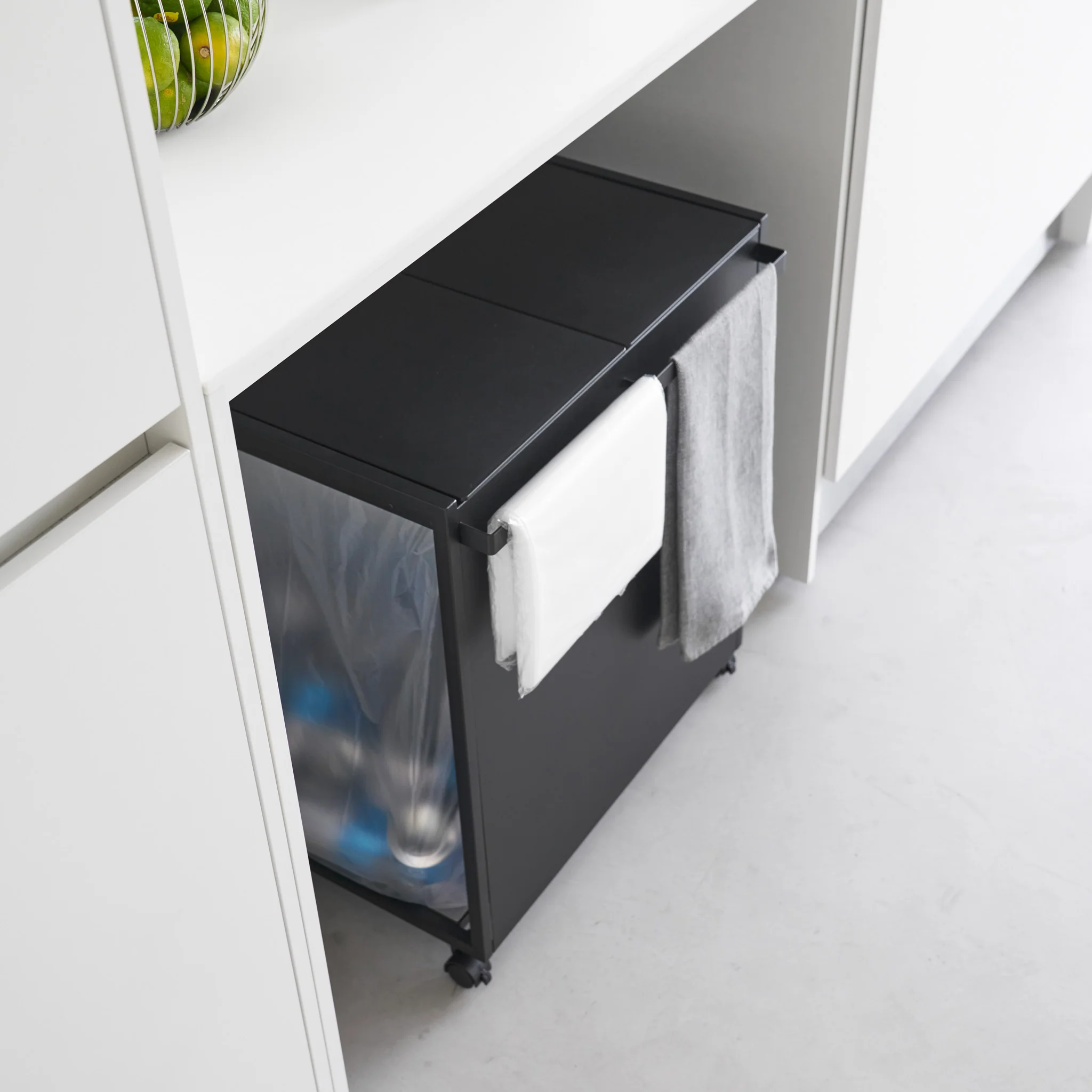 2-Compartment Trash Can with Casters - Image 20