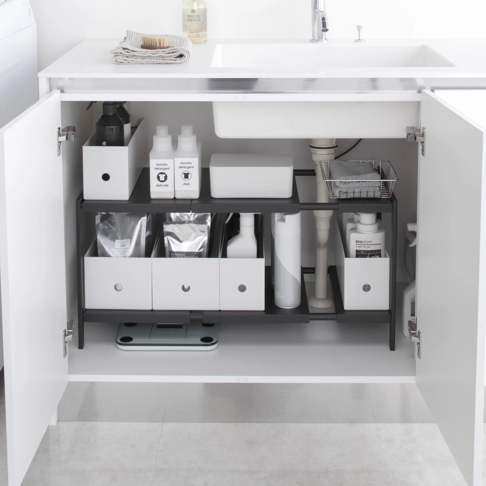 2-Tiered Extendable Under-Sink Organizer - Image 10