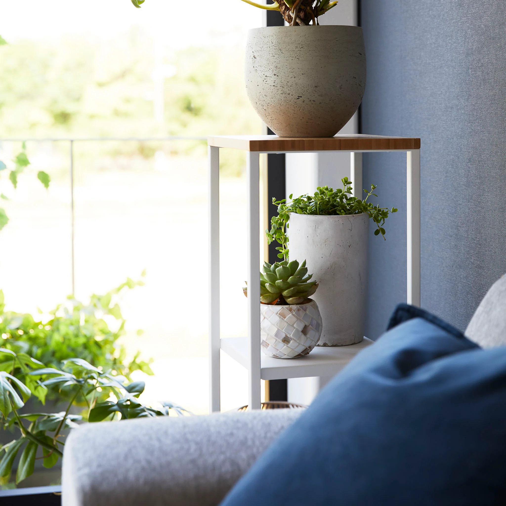 2-Tiered Wood-Top Shelf - Image 11