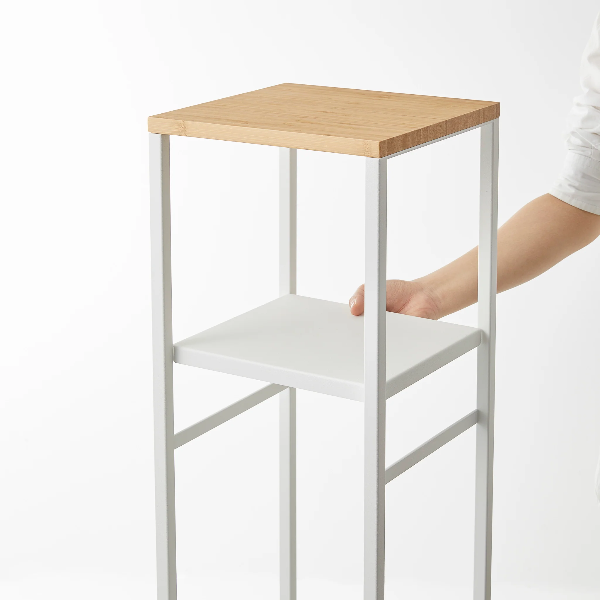 2-Tiered Wood-Top Shelf - Image 12