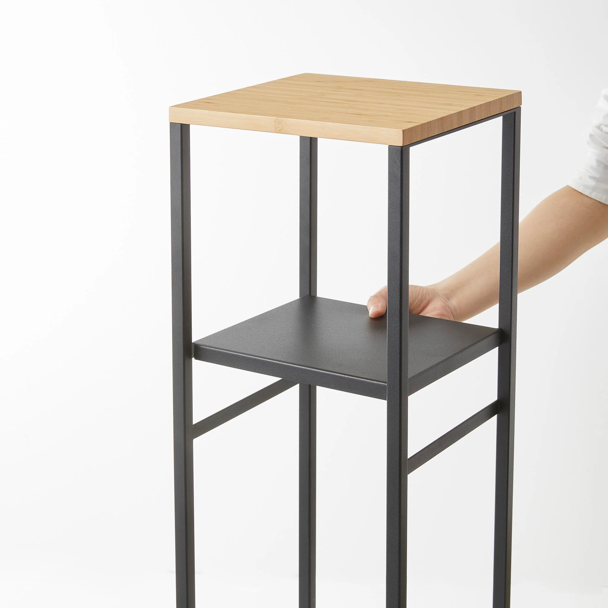 2-Tiered Wood-Top Shelf - Image 25