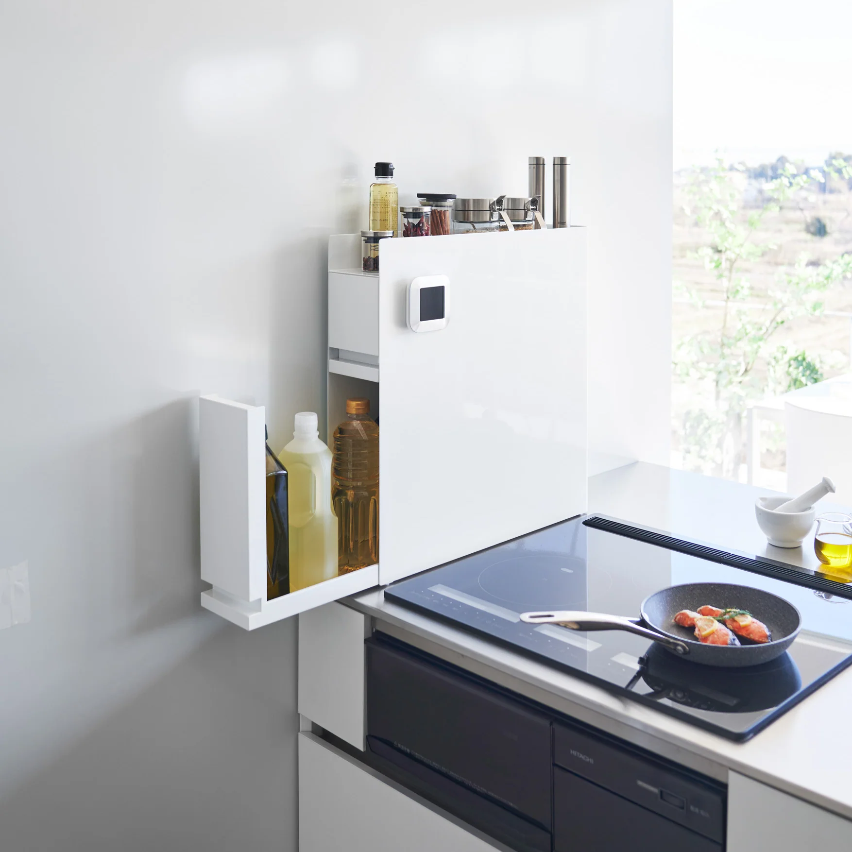 2-Tiered Sliding Seasoning Rack - Image 3