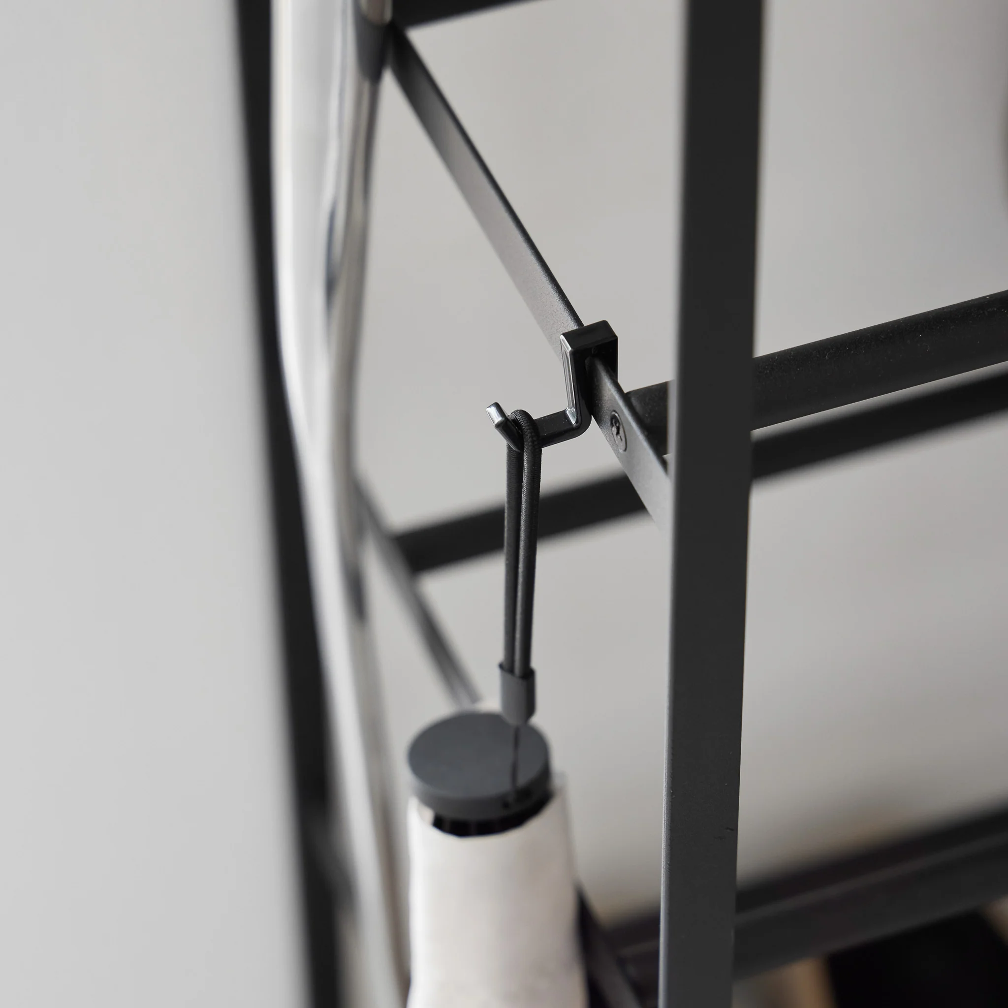 5-Tiered Wood-Top Shoe Rack with Casters - Image 21