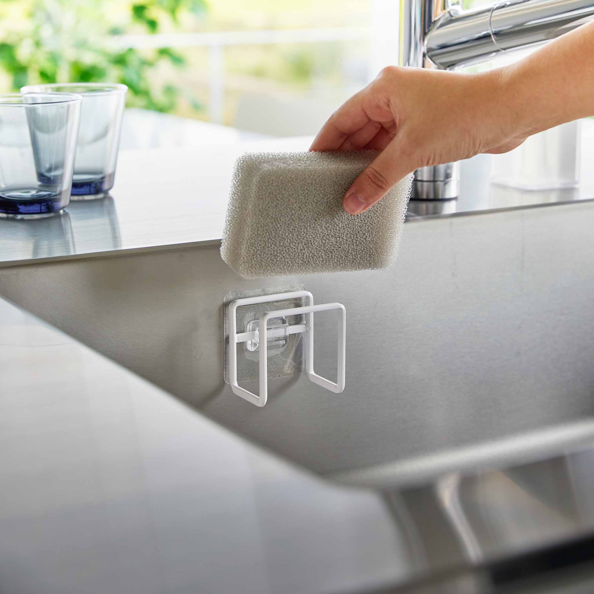 Film Hook Self-Adhesive Sponge Holder - Image 4