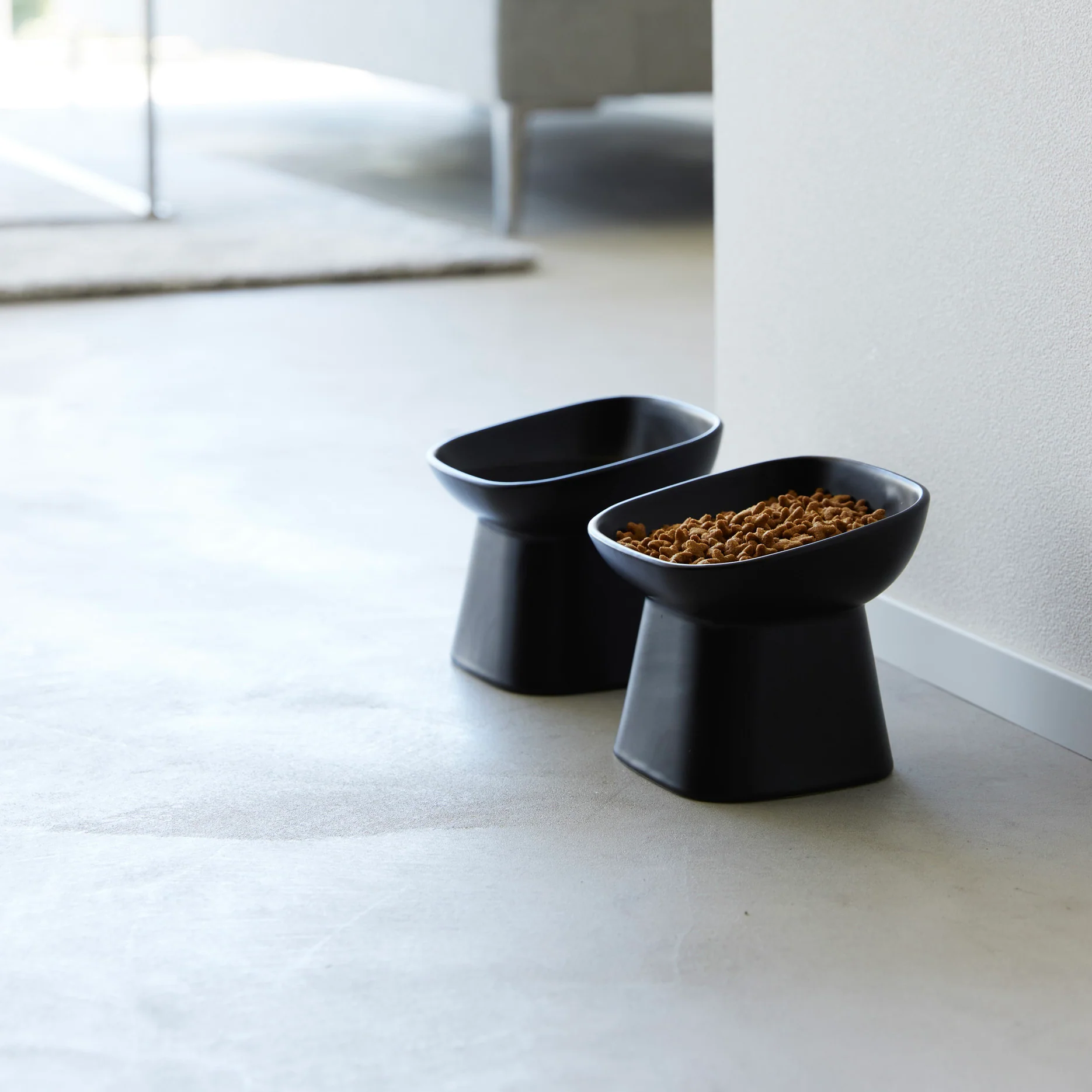 Angled Ceramic Pet Food Bowl - Image 16