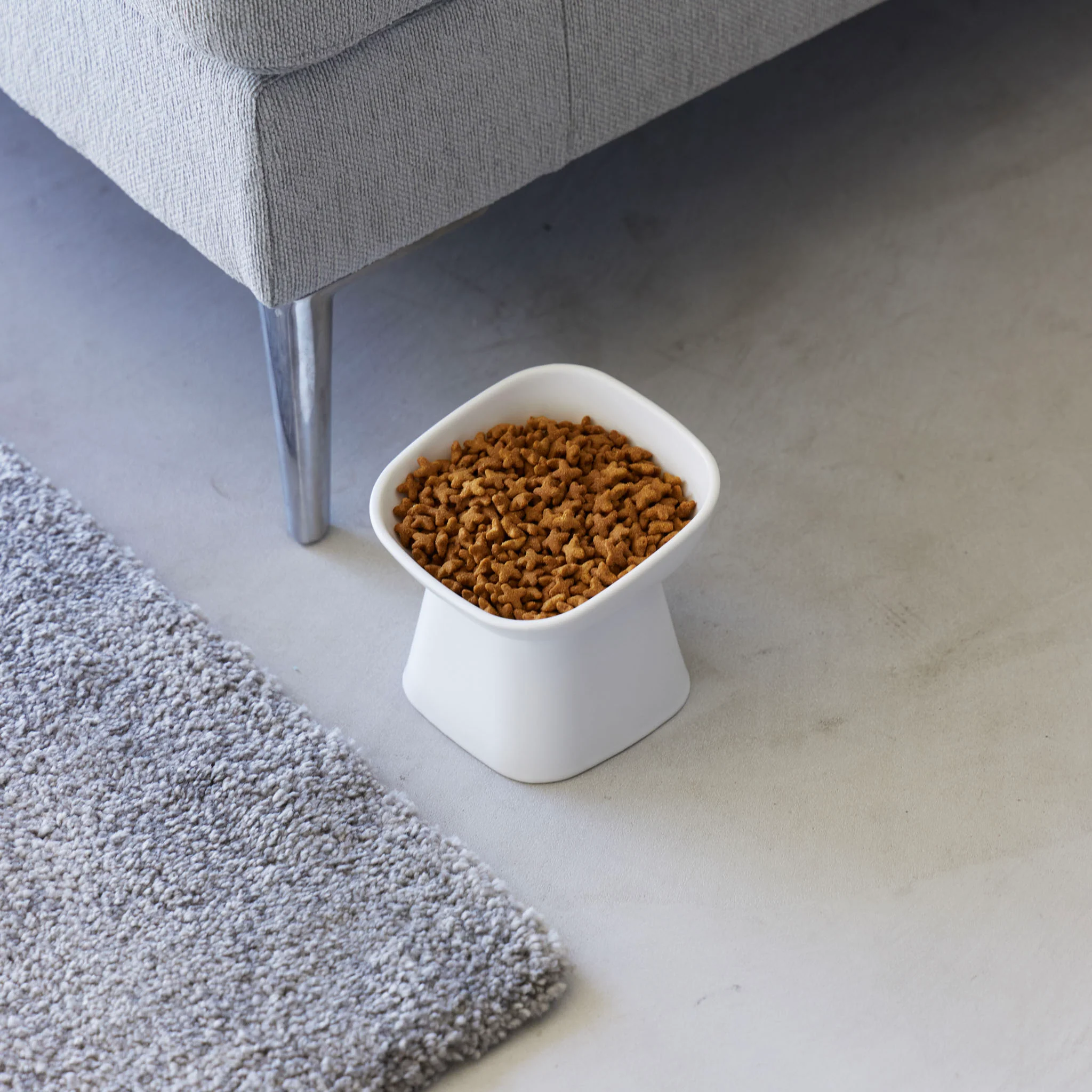 Angled Ceramic Pet Food Bowl - Image 6