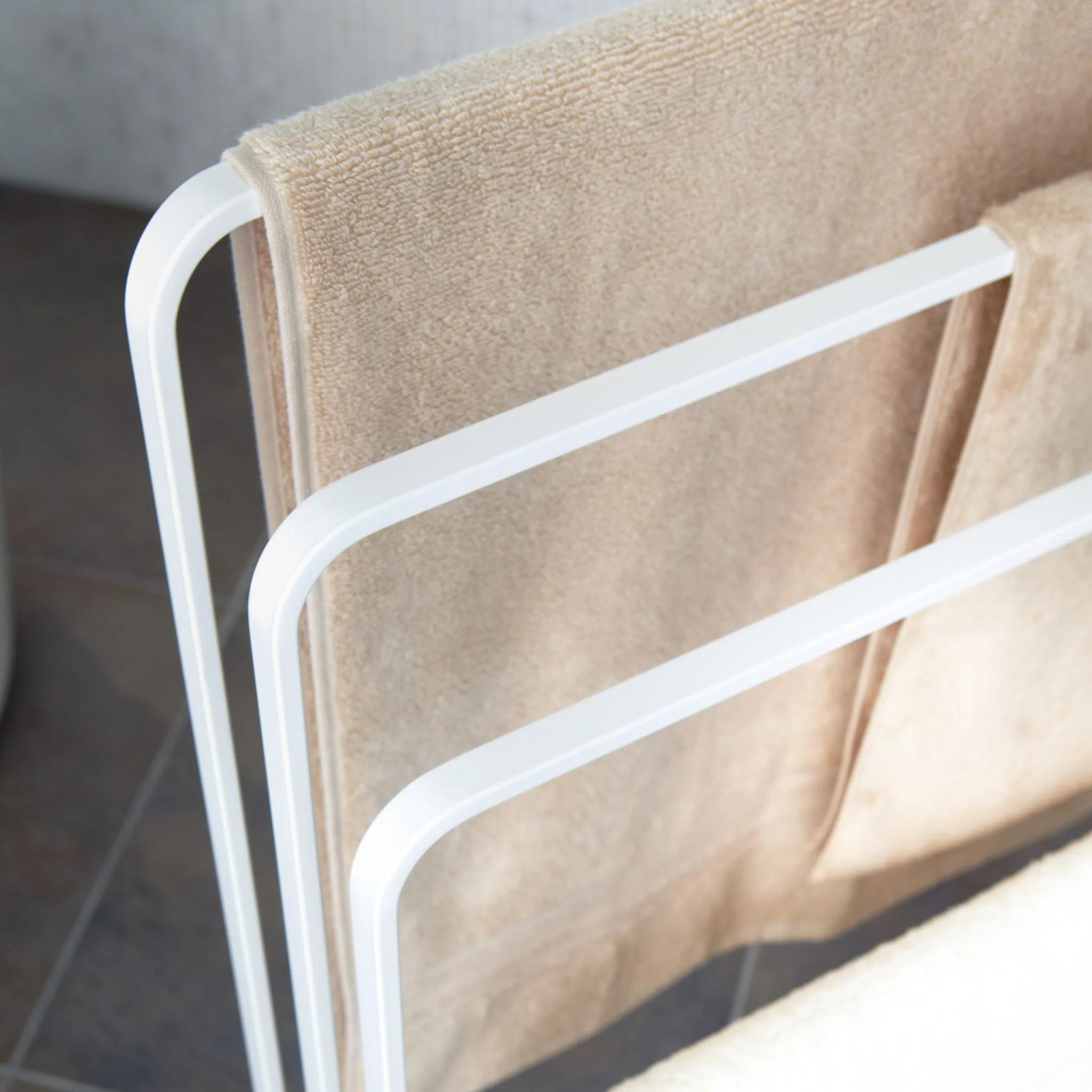 Bath Towel Hanger with 3 Bars - Image 5