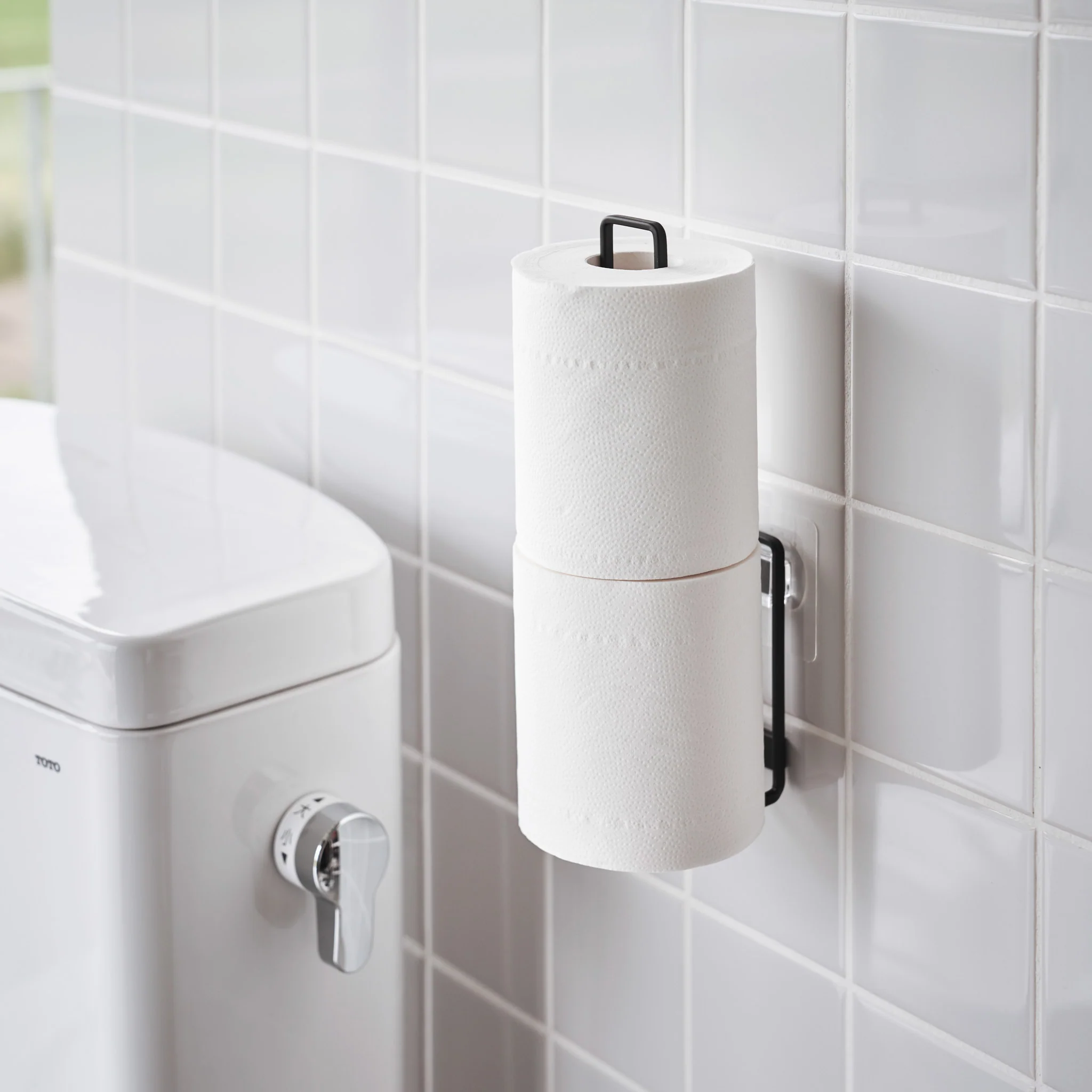 Film Hook Self-Adhesive Toilet Paper Holder - Image 9