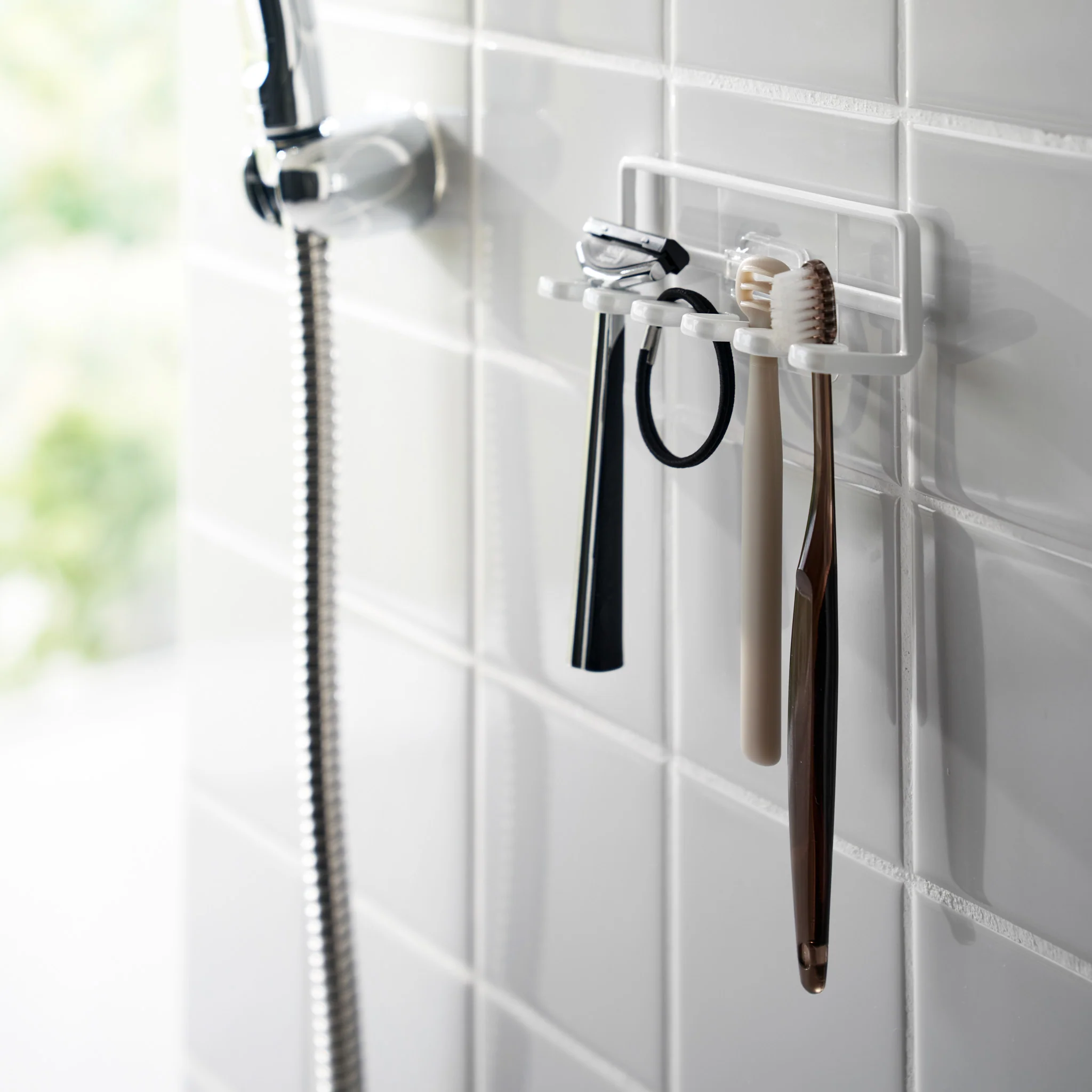 Film Hook Self-Adhesive Toothbrush Holder - Image 5
