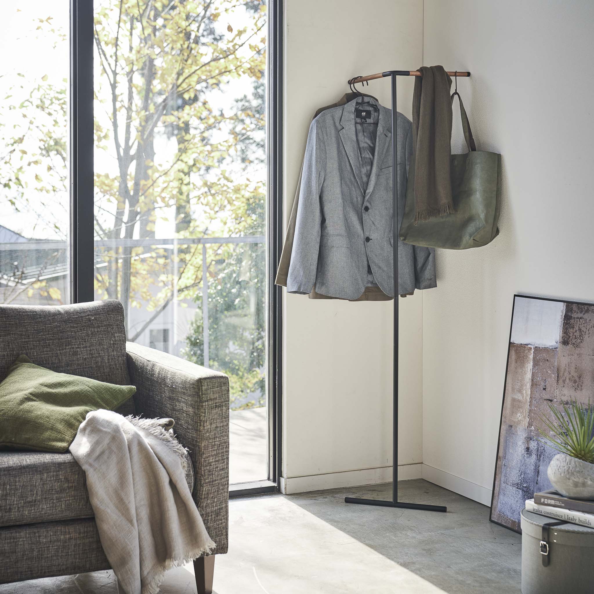 Leaning Corner Coat Rack - Image 10