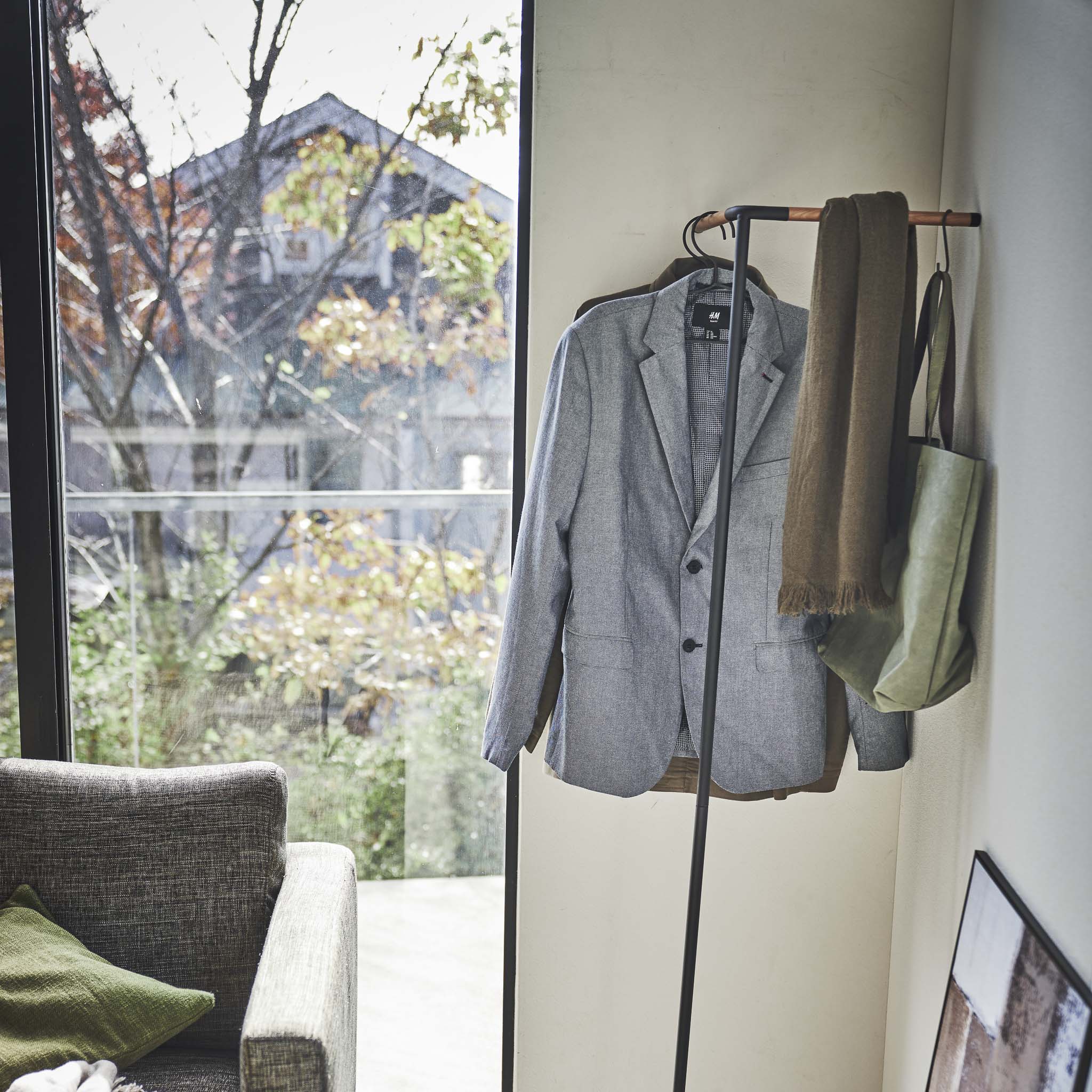 Leaning Corner Coat Rack - Image 11