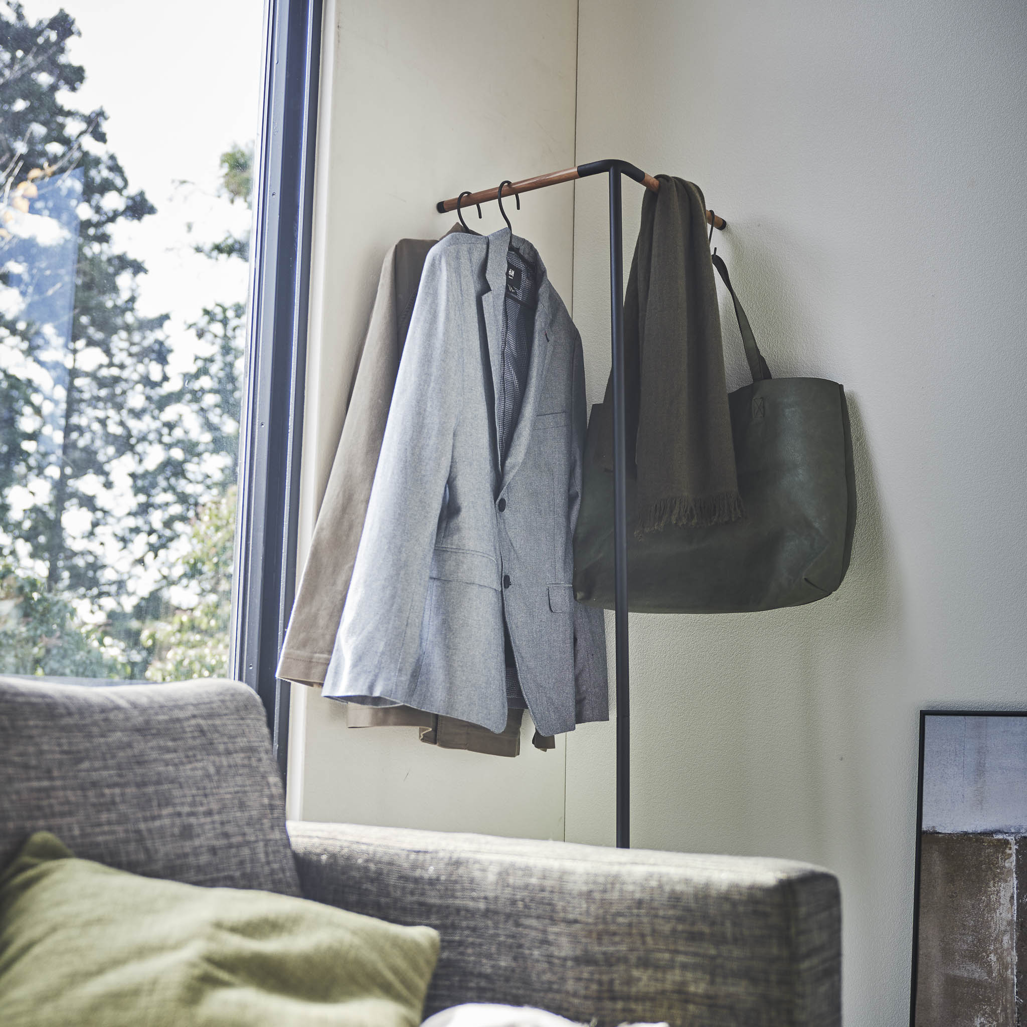 Leaning Corner Coat Rack - Image 12