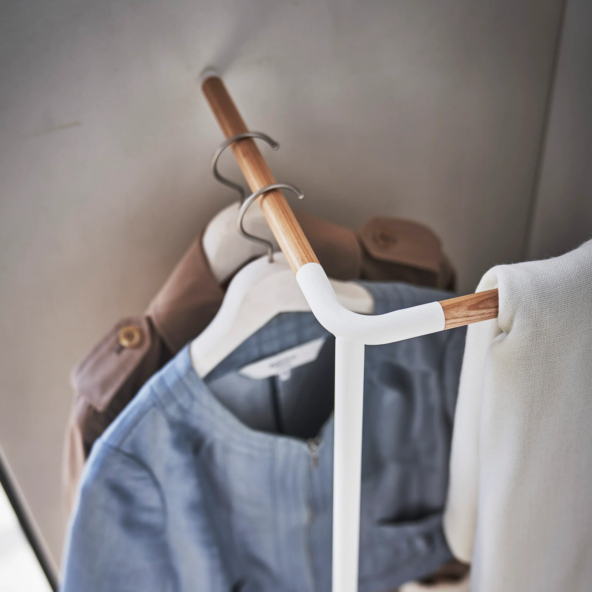 Leaning Corner Coat Rack - Image 4