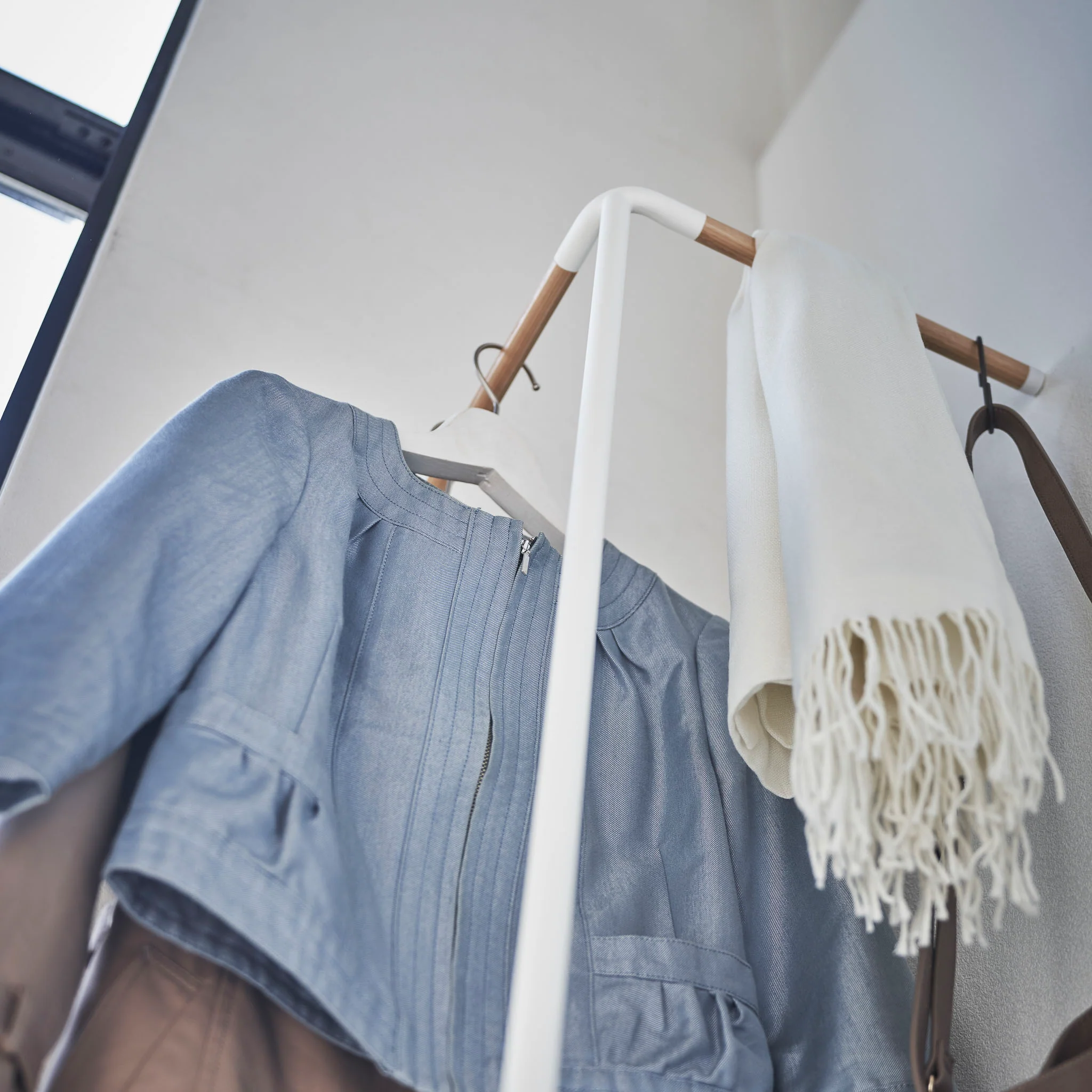 Leaning Corner Coat Rack - Image 5