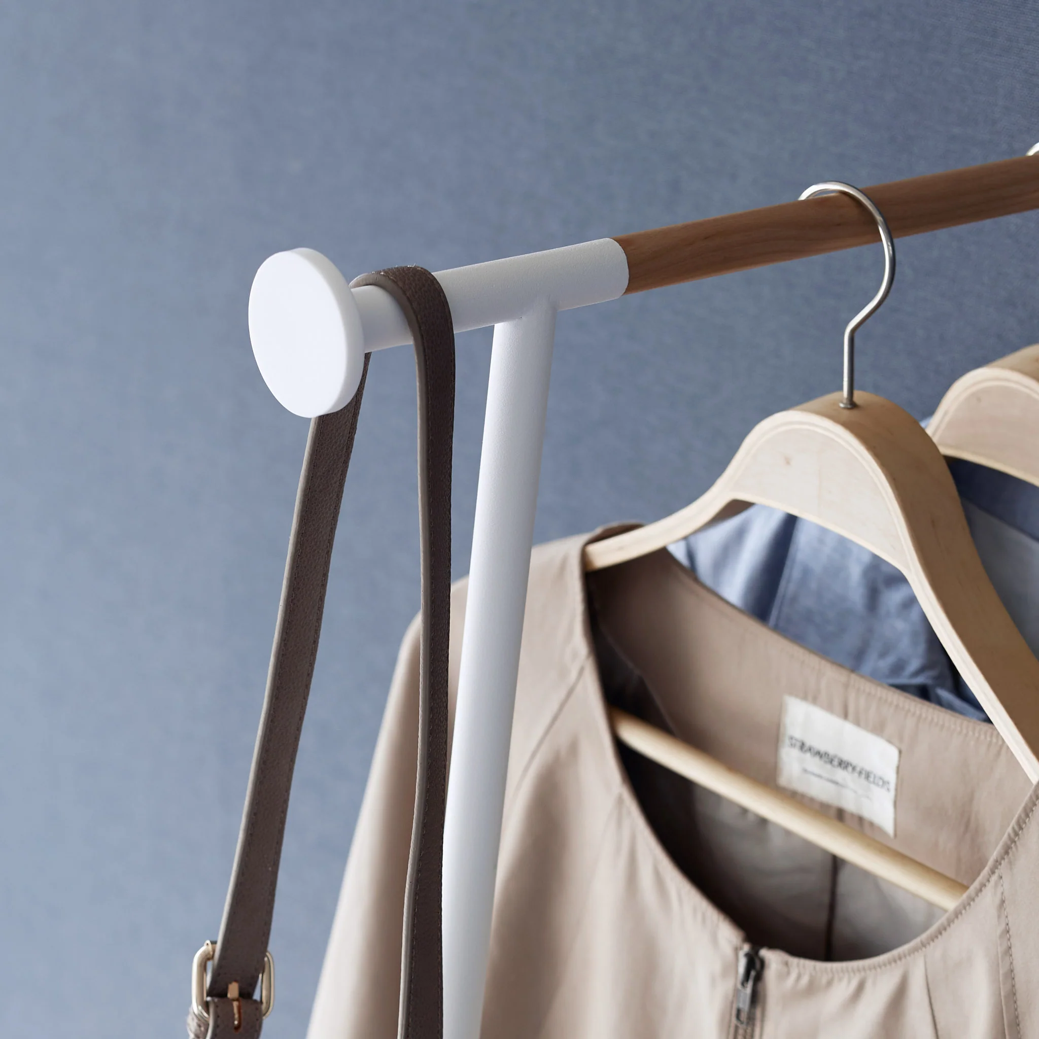 Leaning Steam Ironing Coat Rack - Image 7