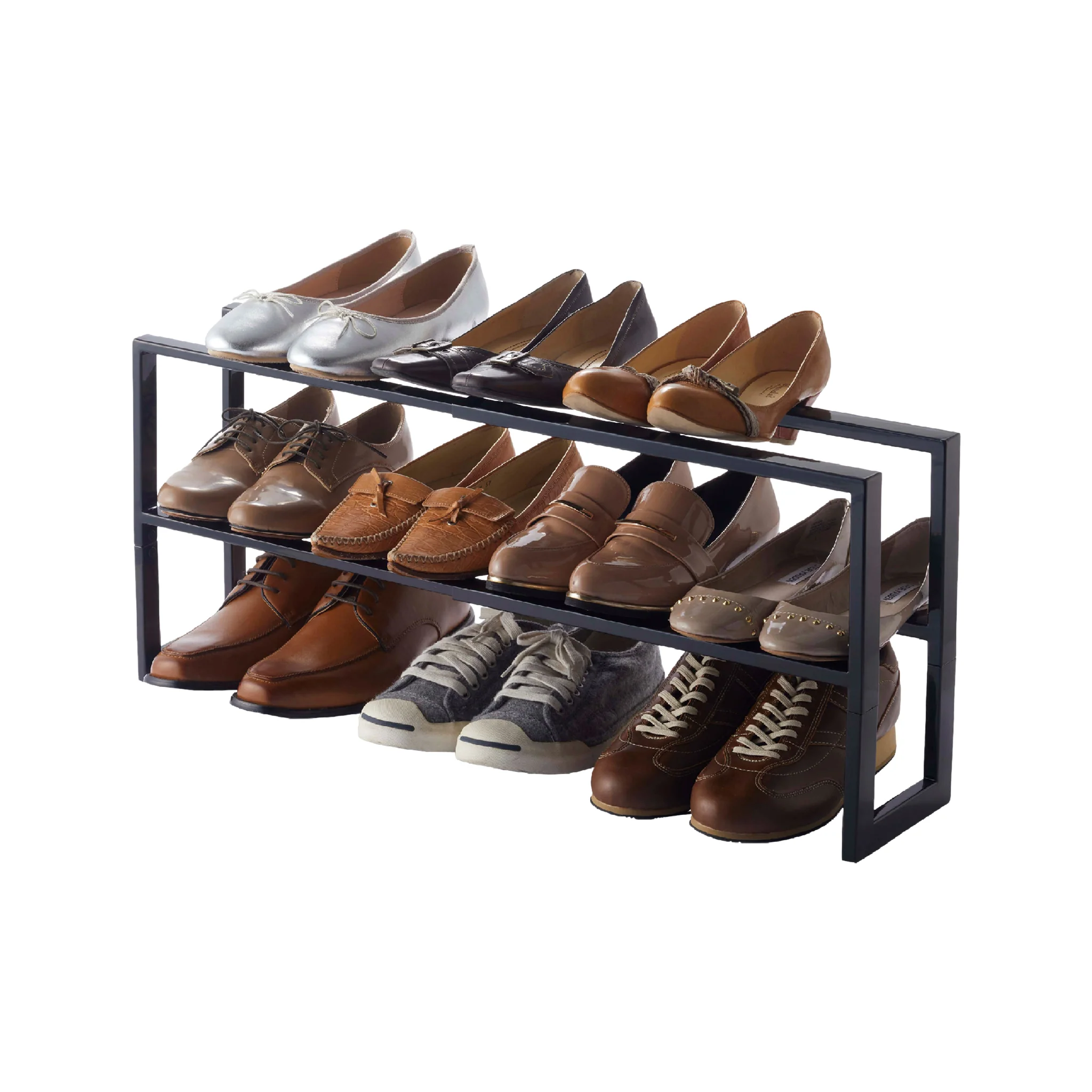 2-Tiered Extendable Shoe Rack - Image 4