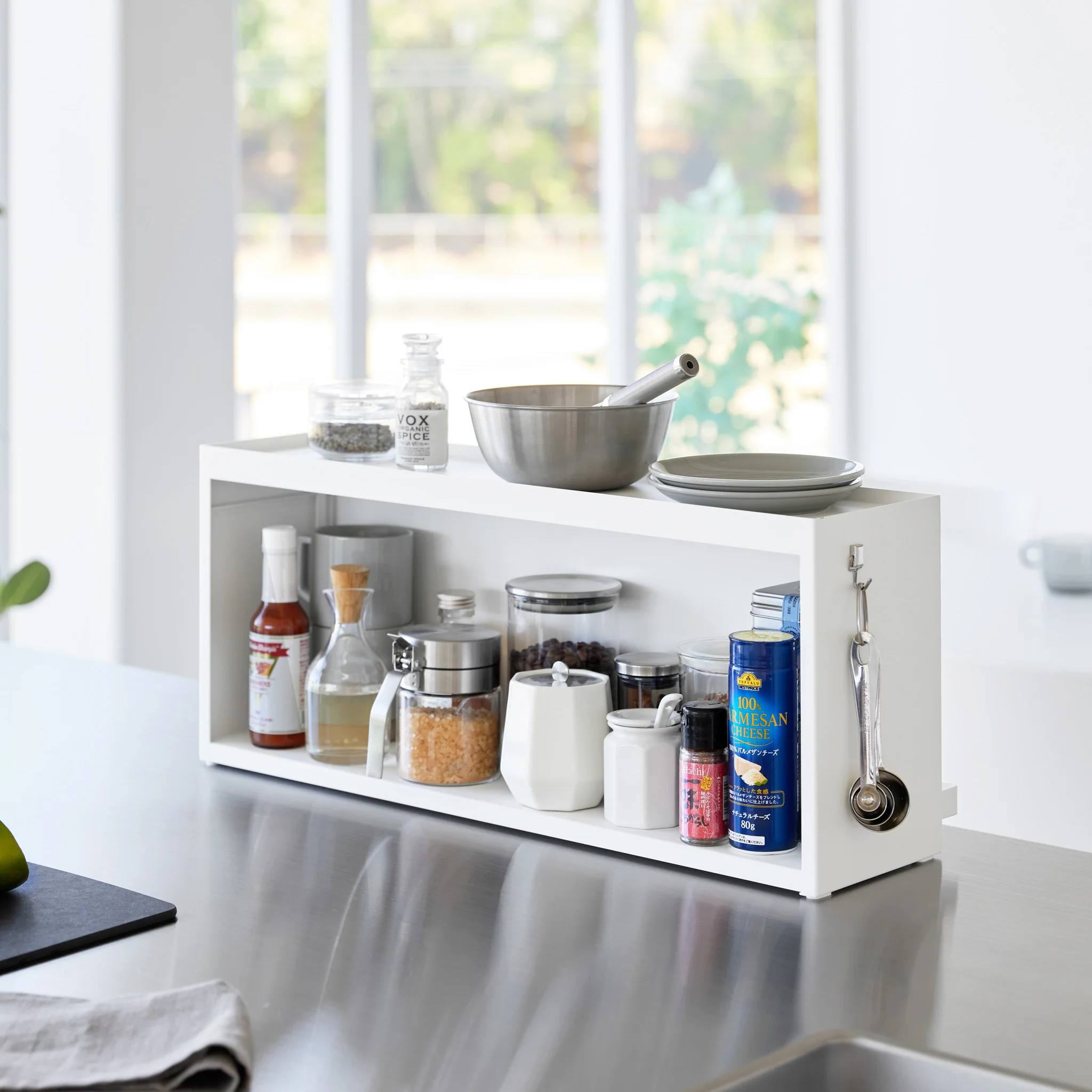 Semi-Closed Countertop Storage Box - Image 4