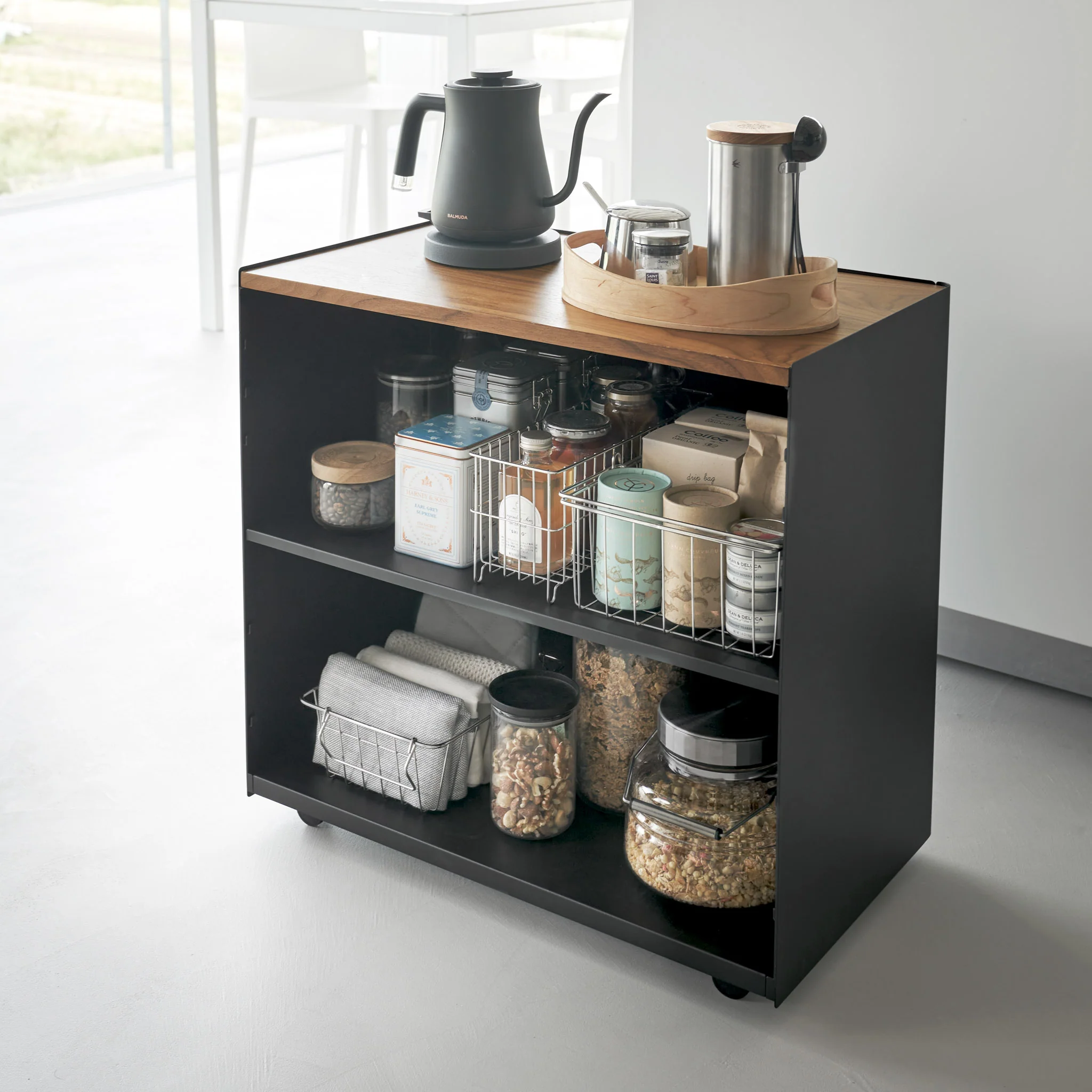 Semi-Closed Wood-Top Storage Wagon - Image 16