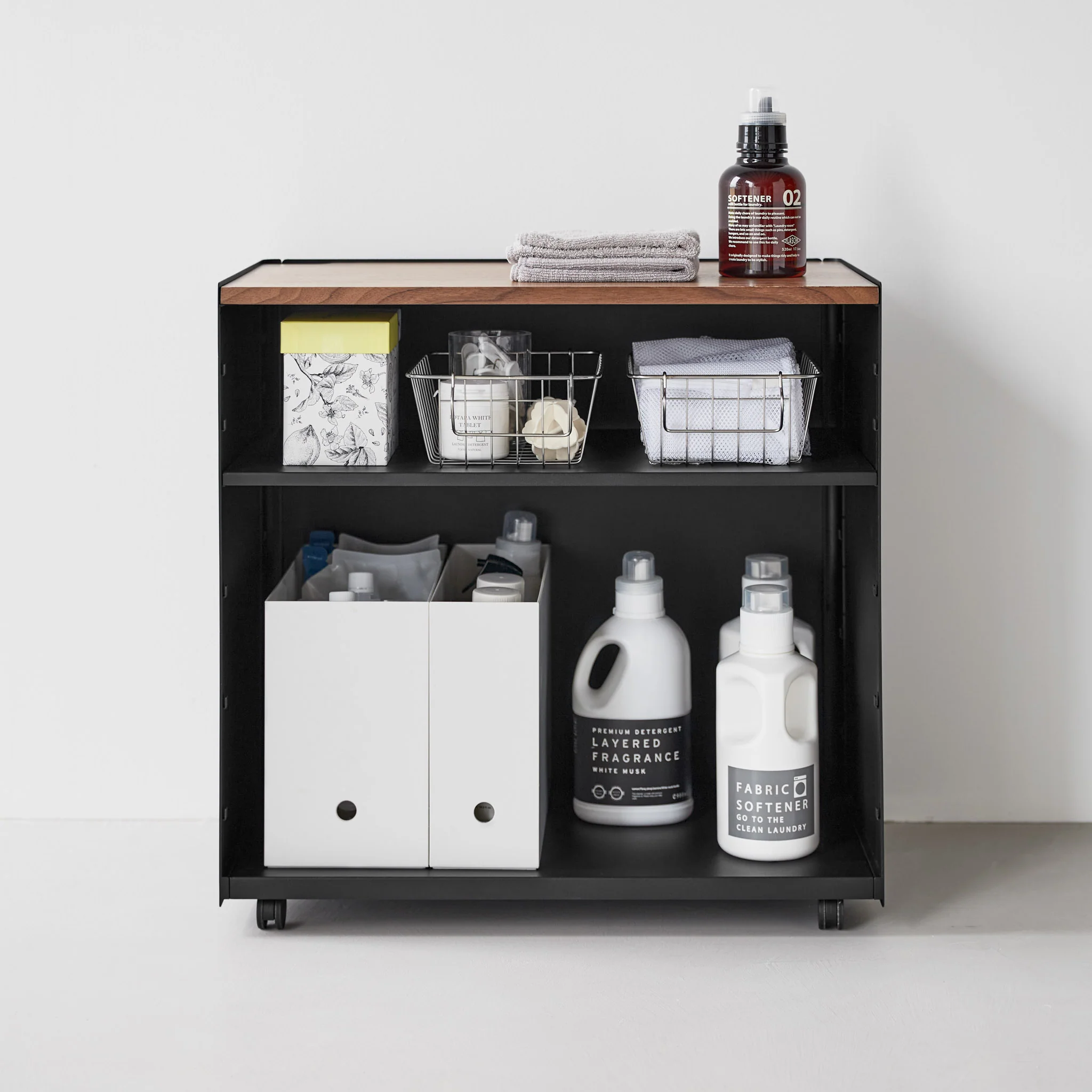 Semi-Closed Wood-Top Storage Wagon - Image 22