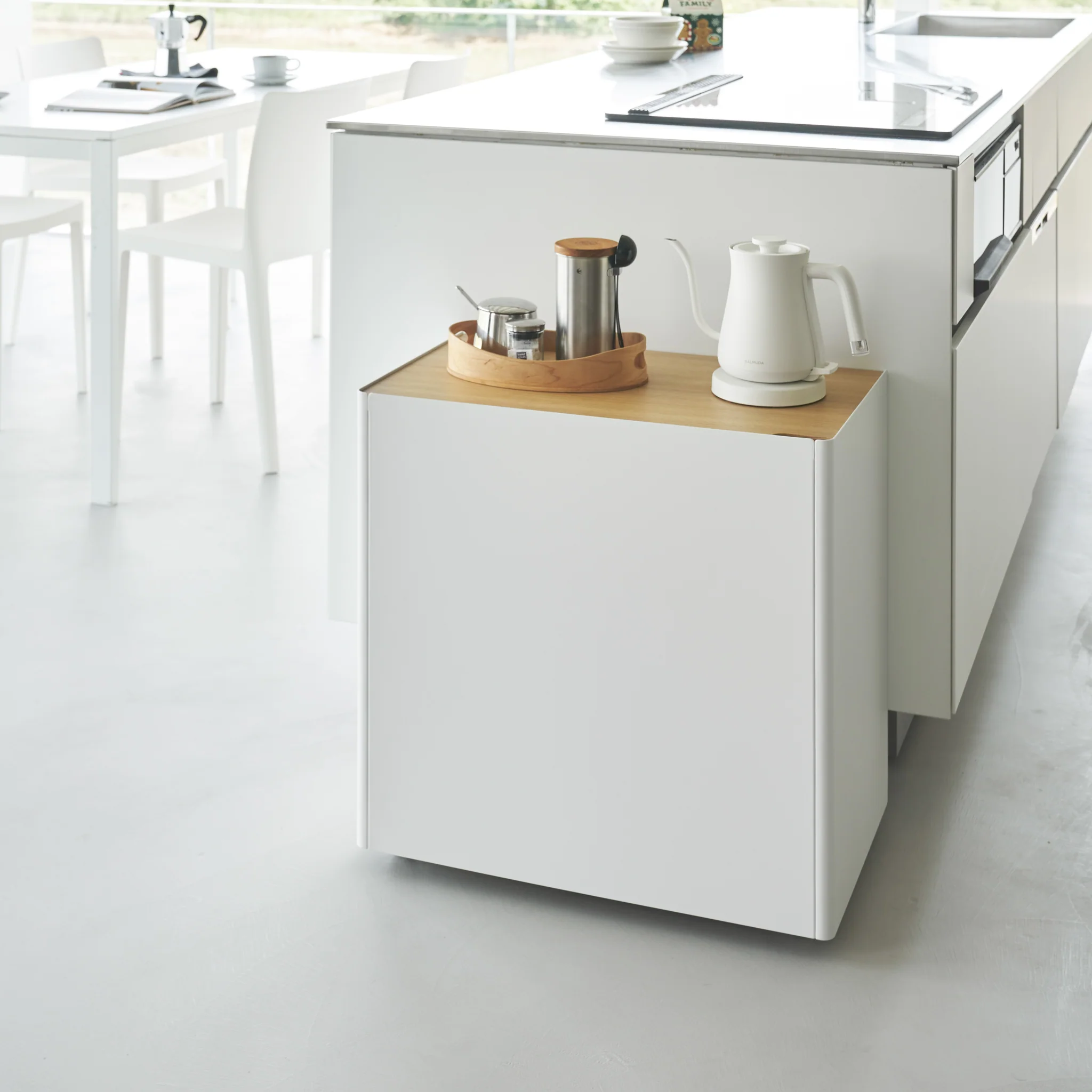 Semi-Closed Wood-Top Storage Wagon - Image 4