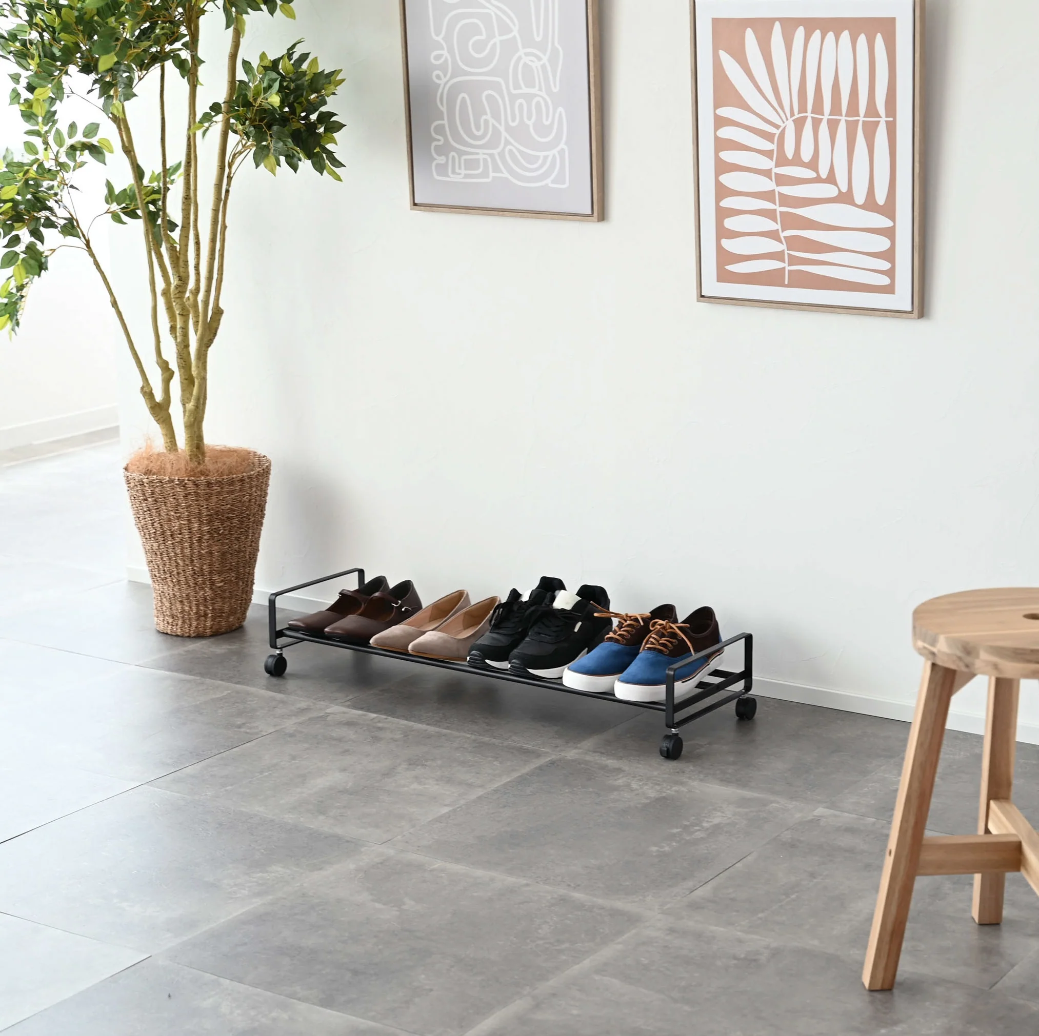 Shoe Rack with Casters - Image 12