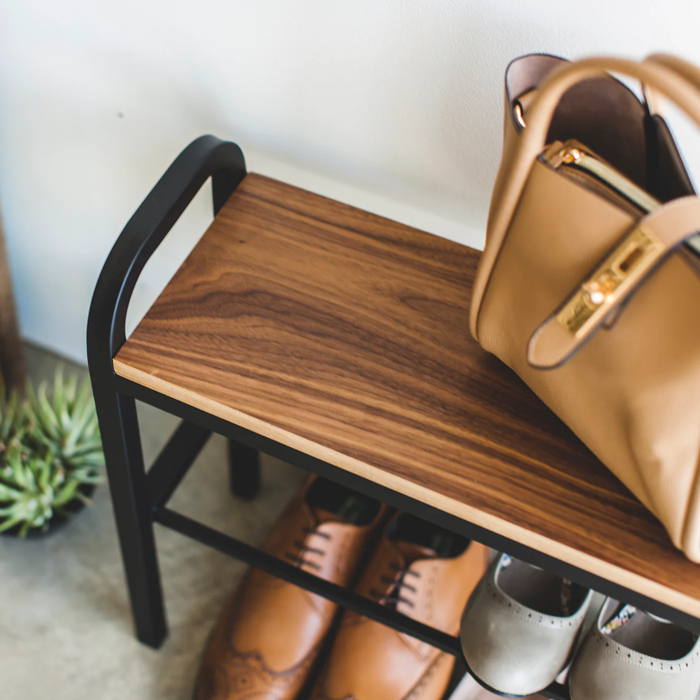 Wood-Top Shoe Rack - Image 9