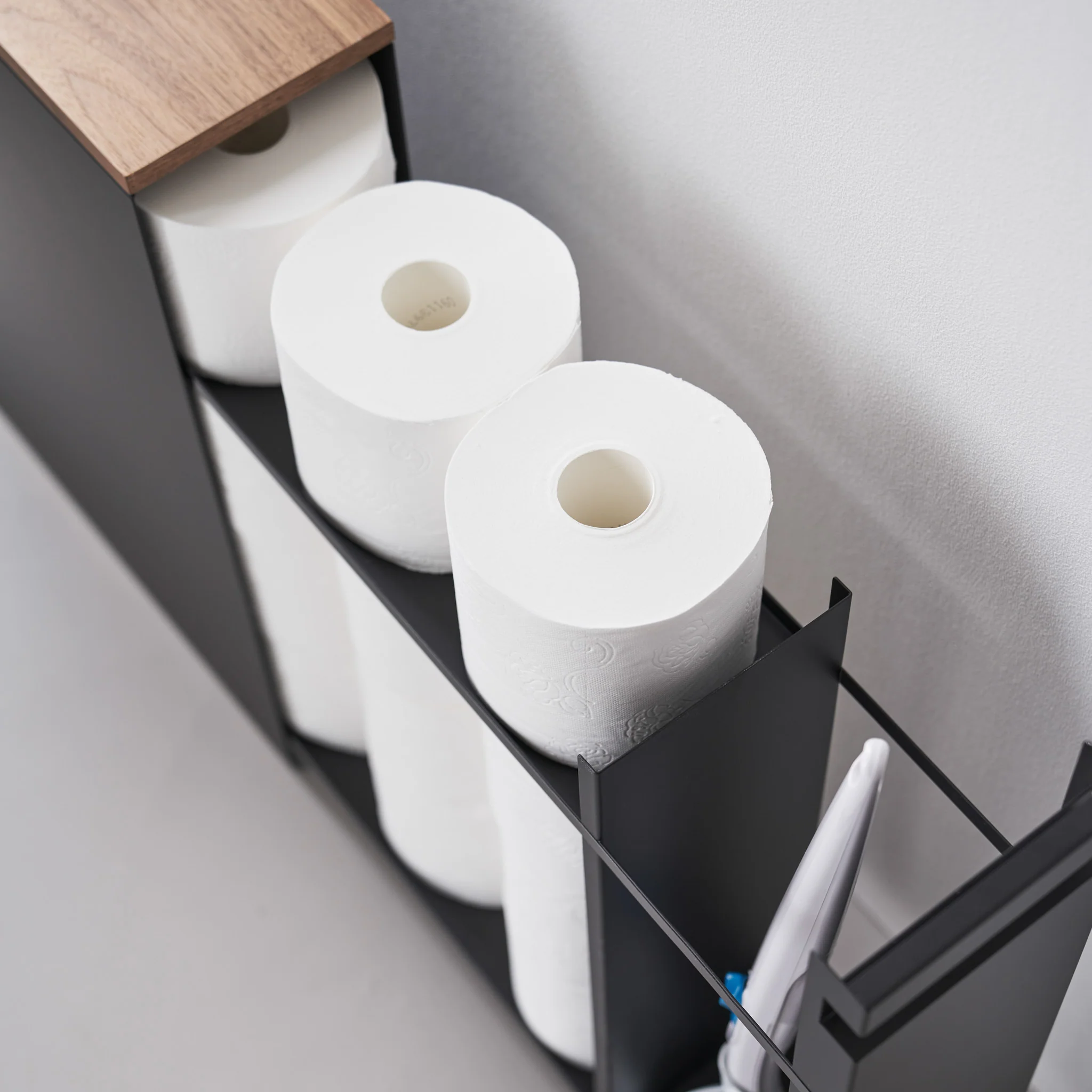 Sliding Wood-Top Storage Rack - Image 15