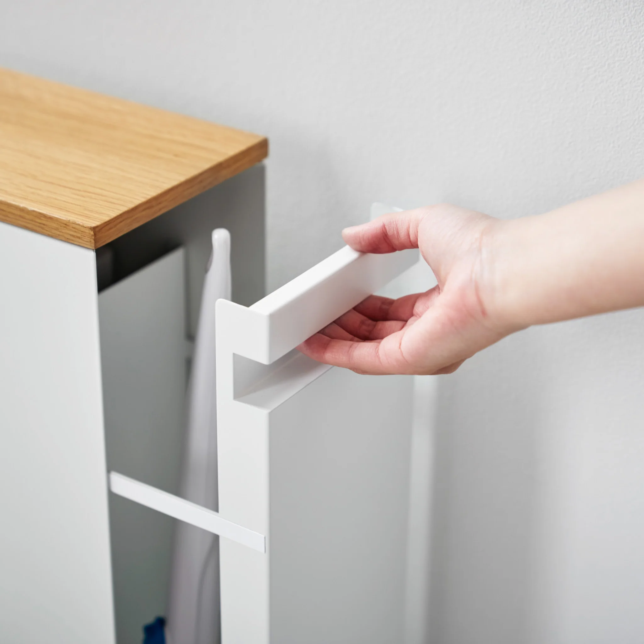 Sliding Wood-Top Storage Rack - Image 5