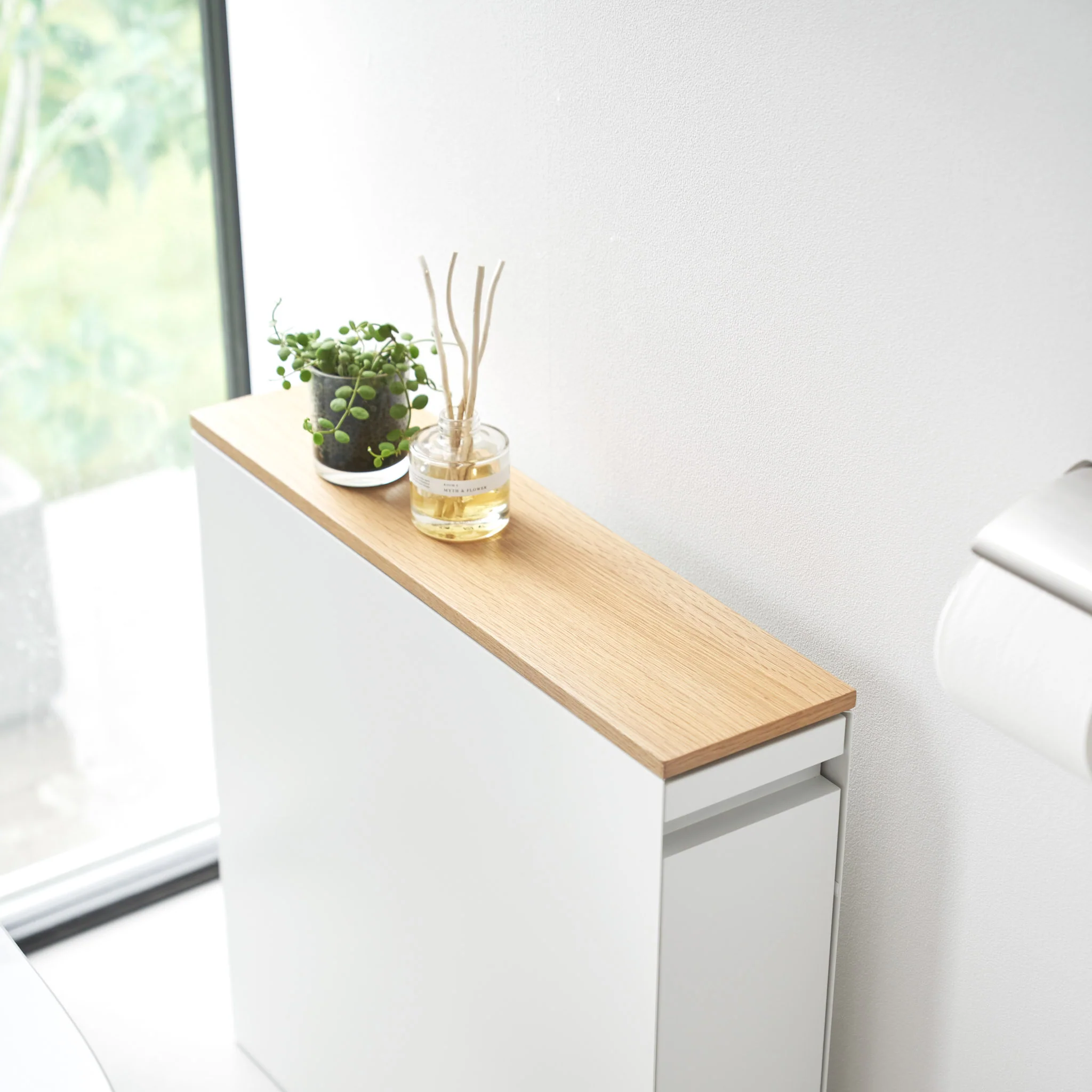 Sliding Wood-Top Storage Rack - Image 8
