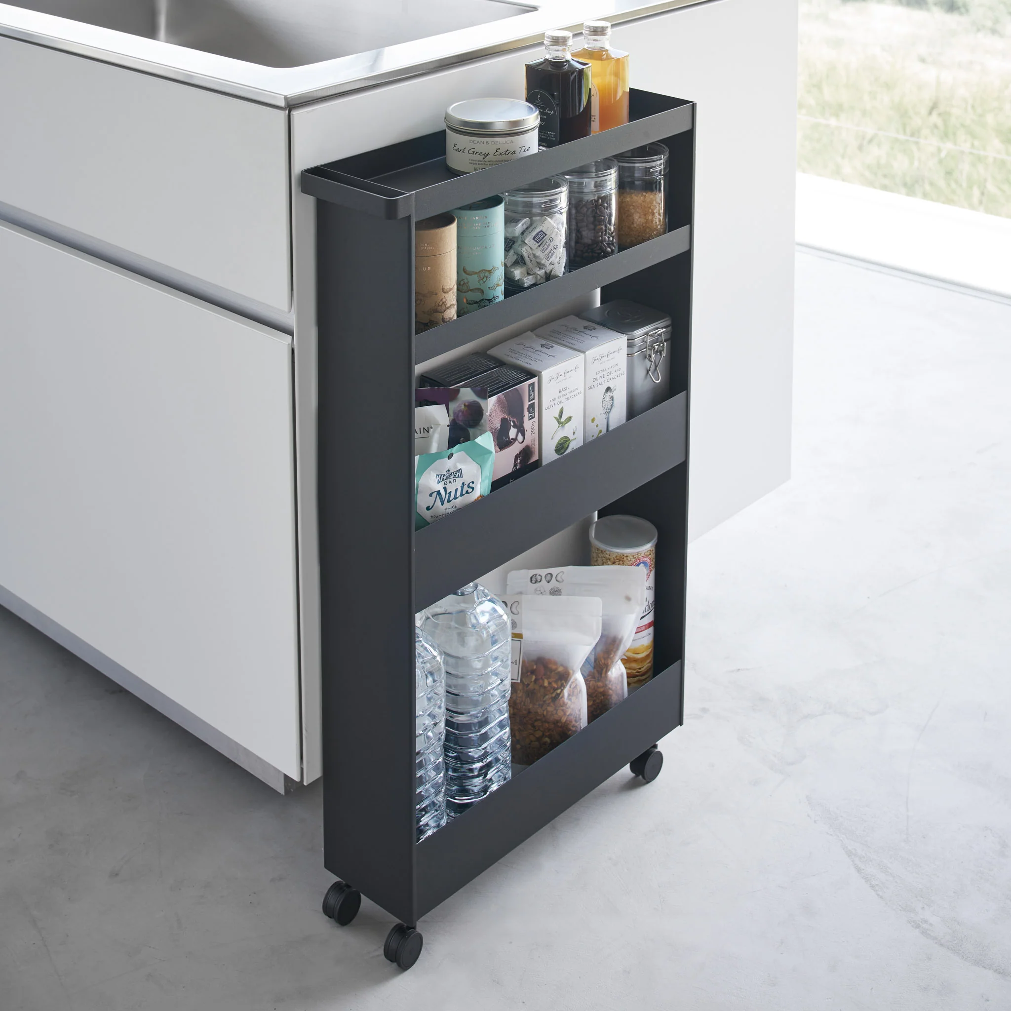 Slim 4-Tiered Storage Cart - Image 17