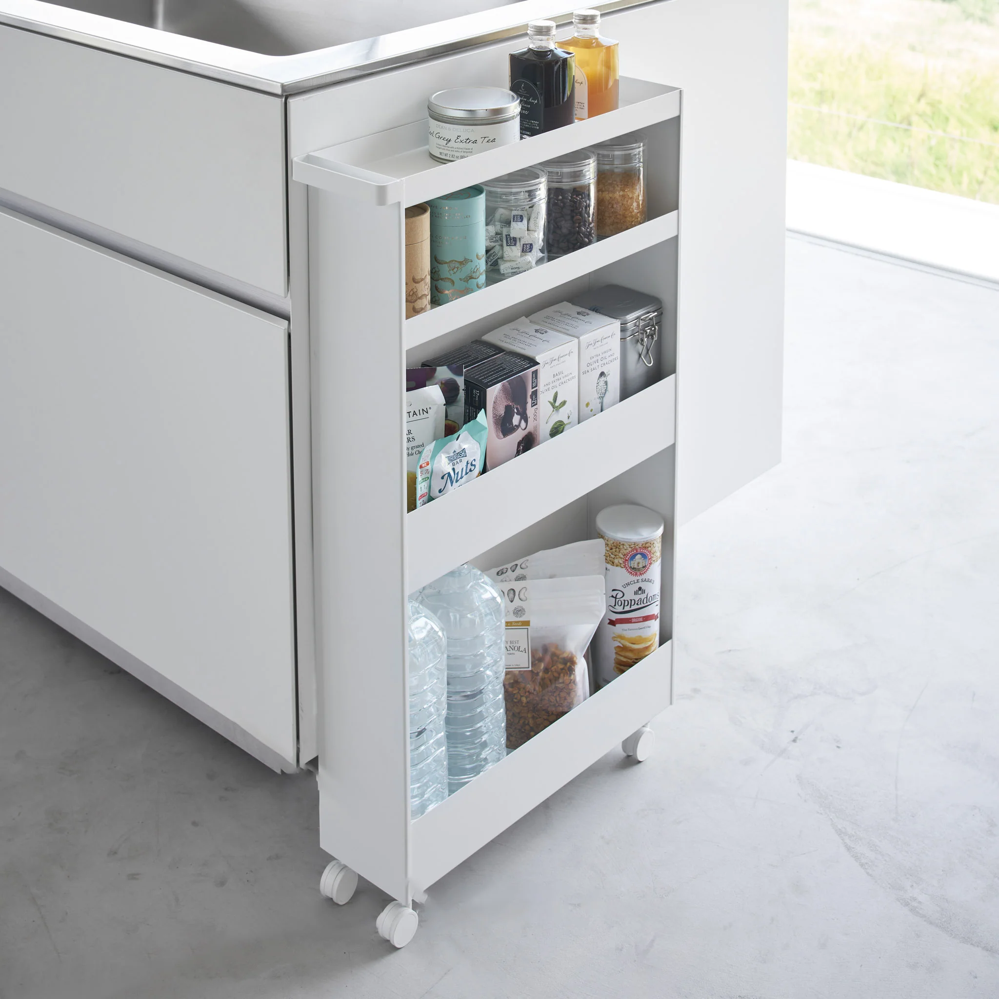 Slim 4-Tiered Storage Cart - Image 6