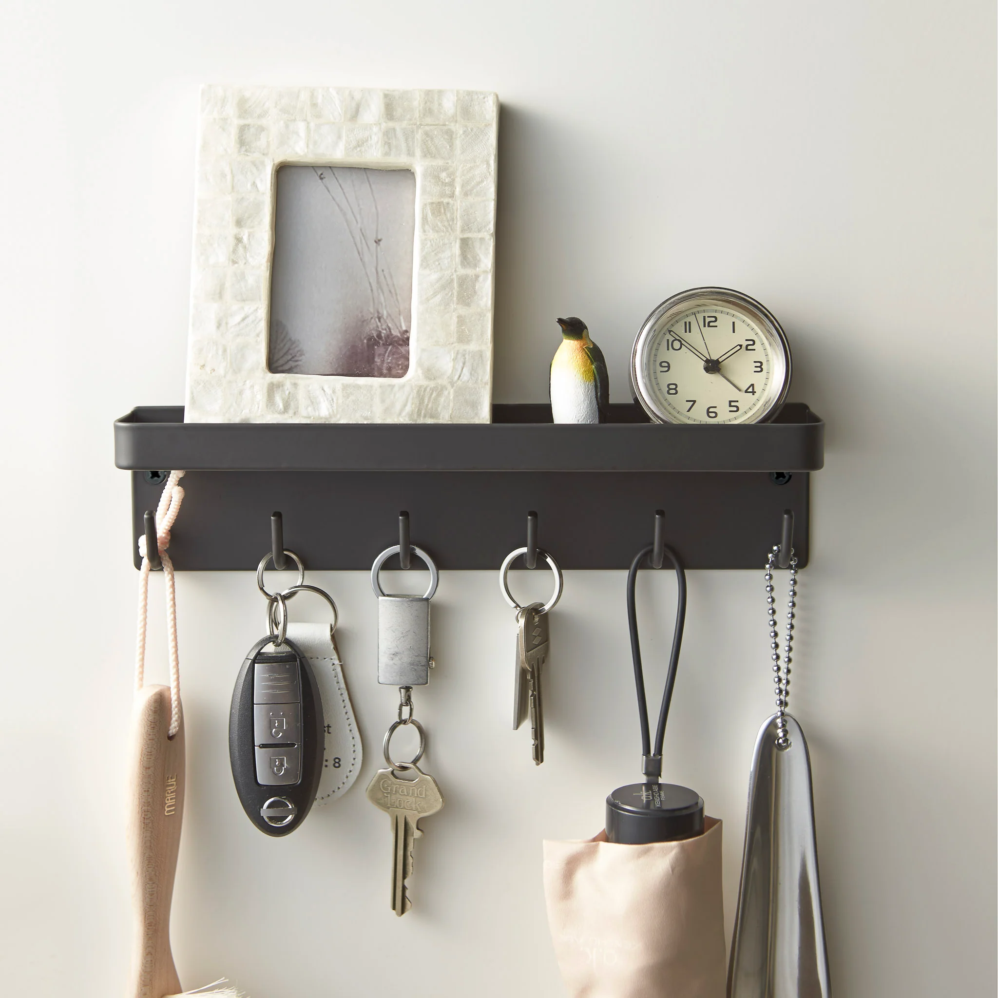 Magnetic Key Hooks with Tray - Image 10