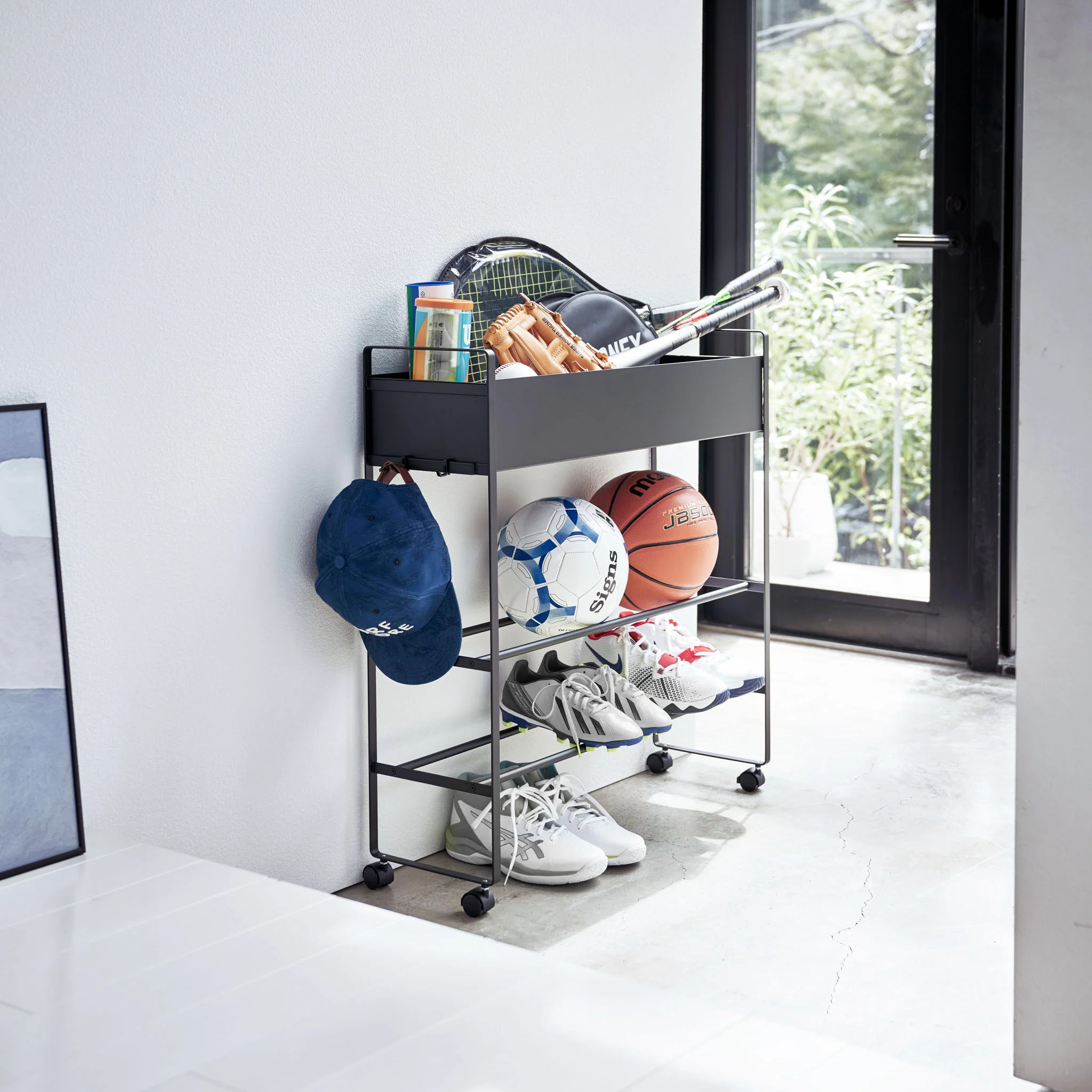Storage Cart with Basket - Image 12