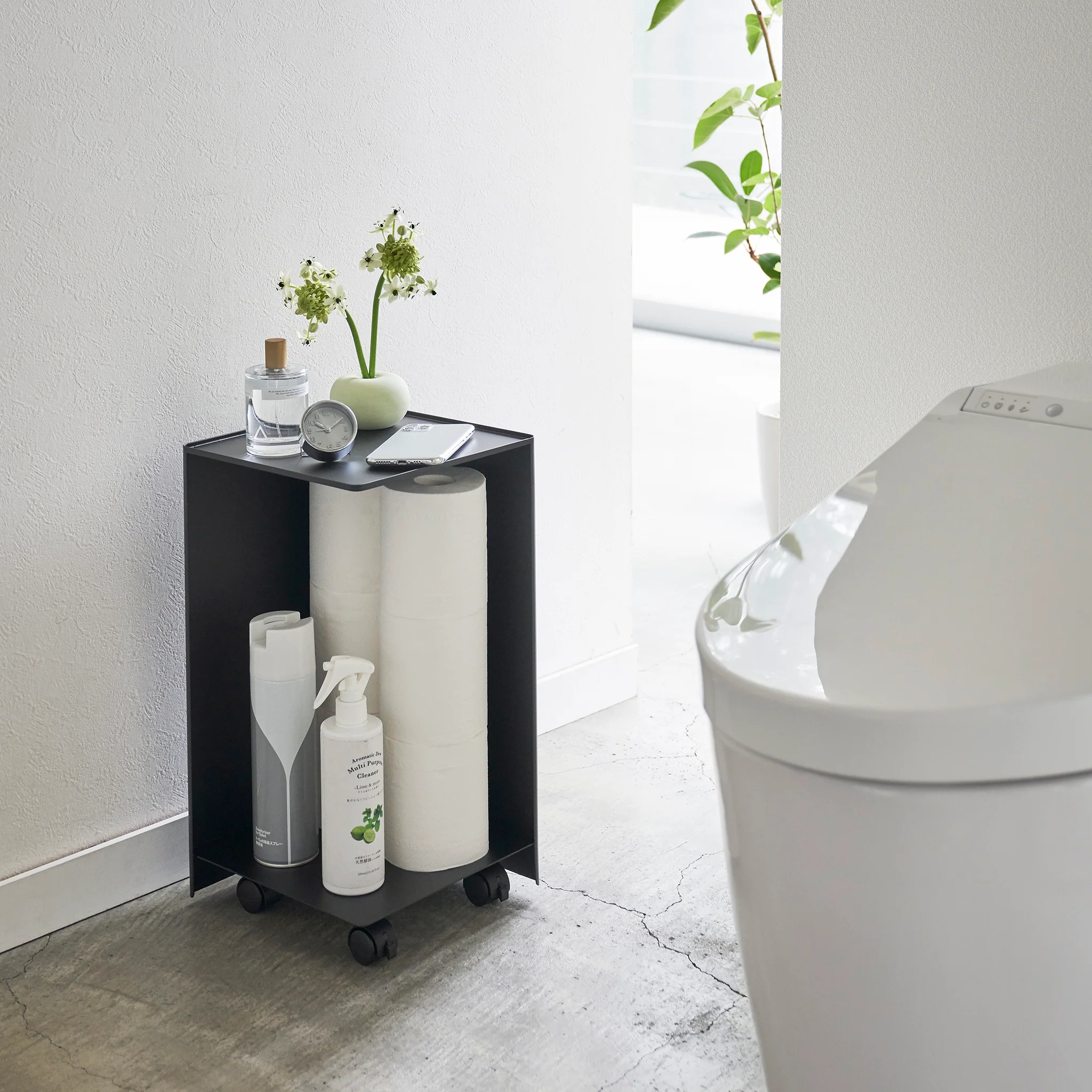 Toilet Paper Stocker with Casters - Image 7